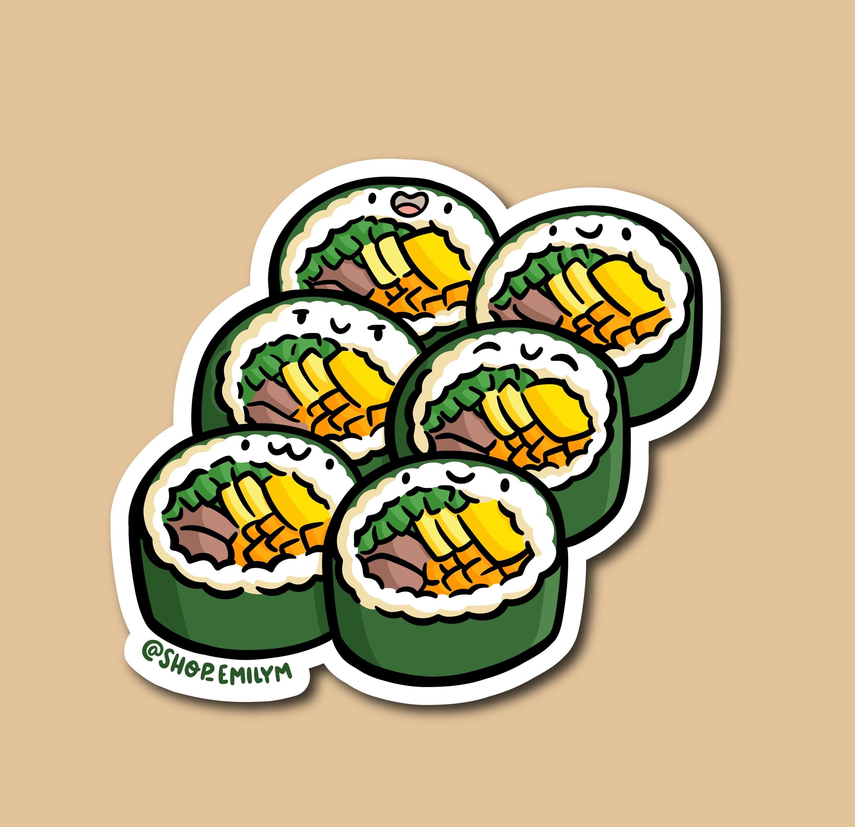 Kimbap Sticker