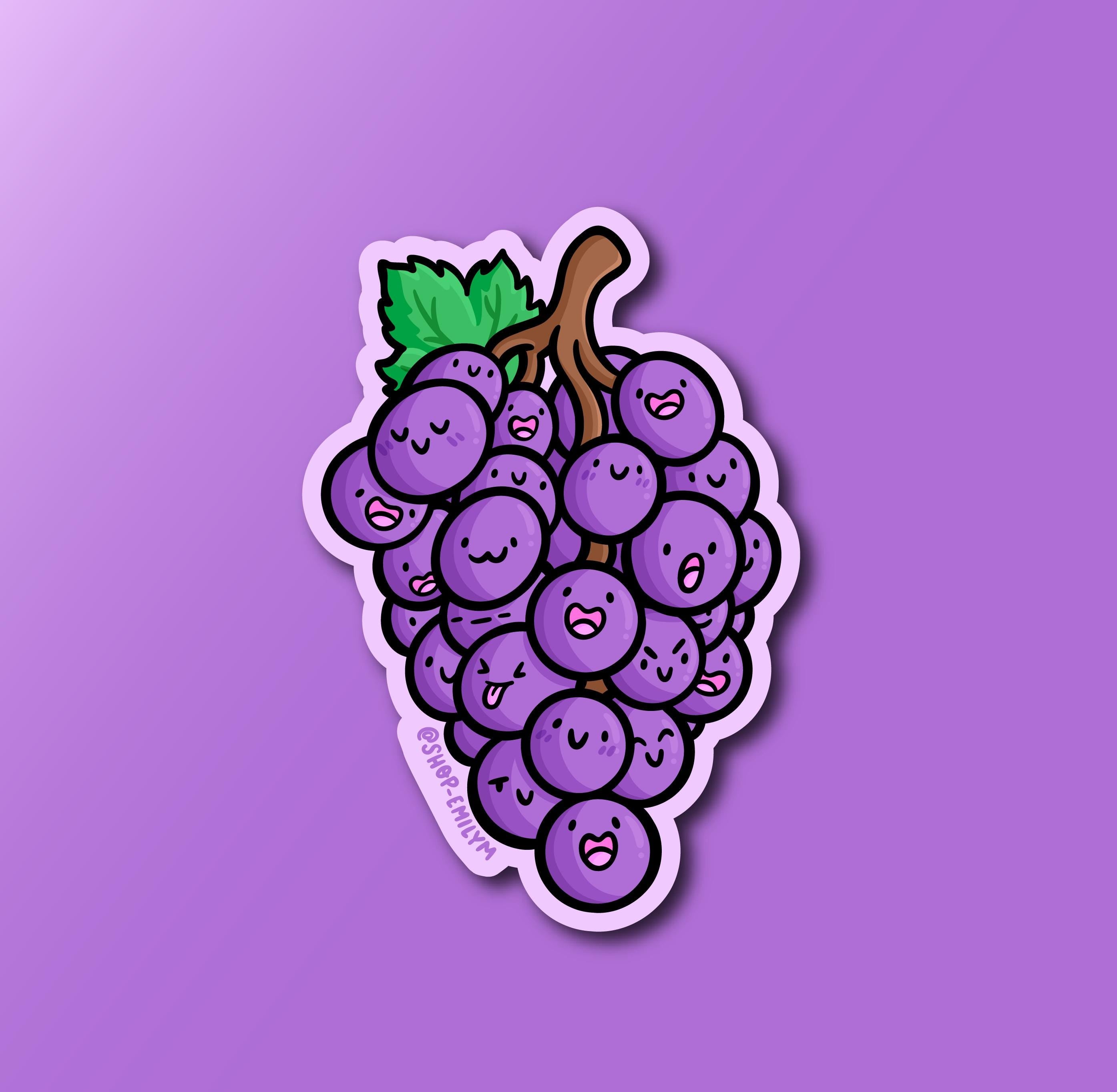 Grapes Sticker