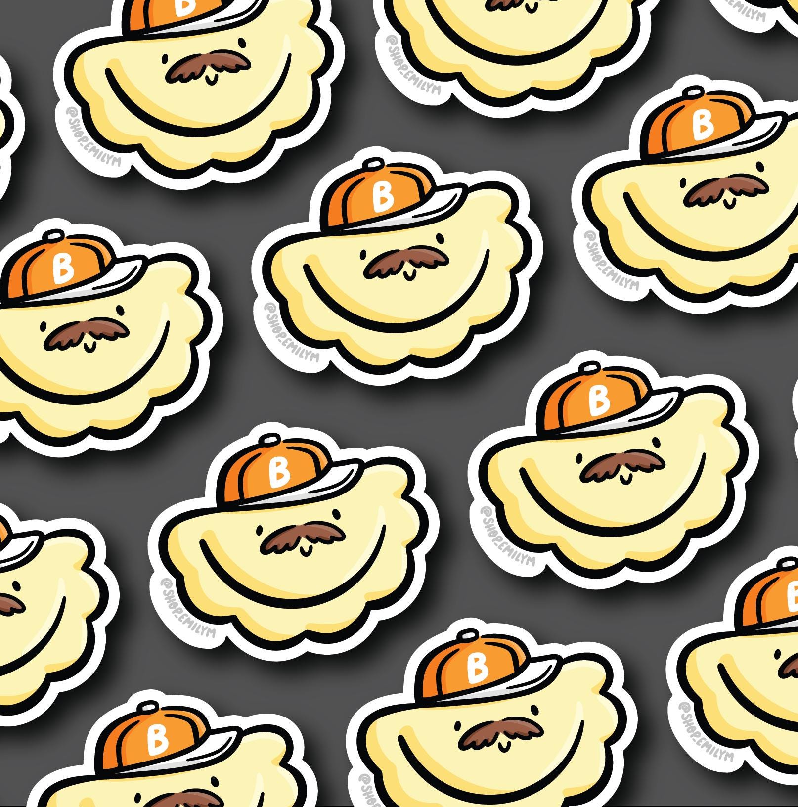 Pittsburgh Pierogi Magnet (Bacon)