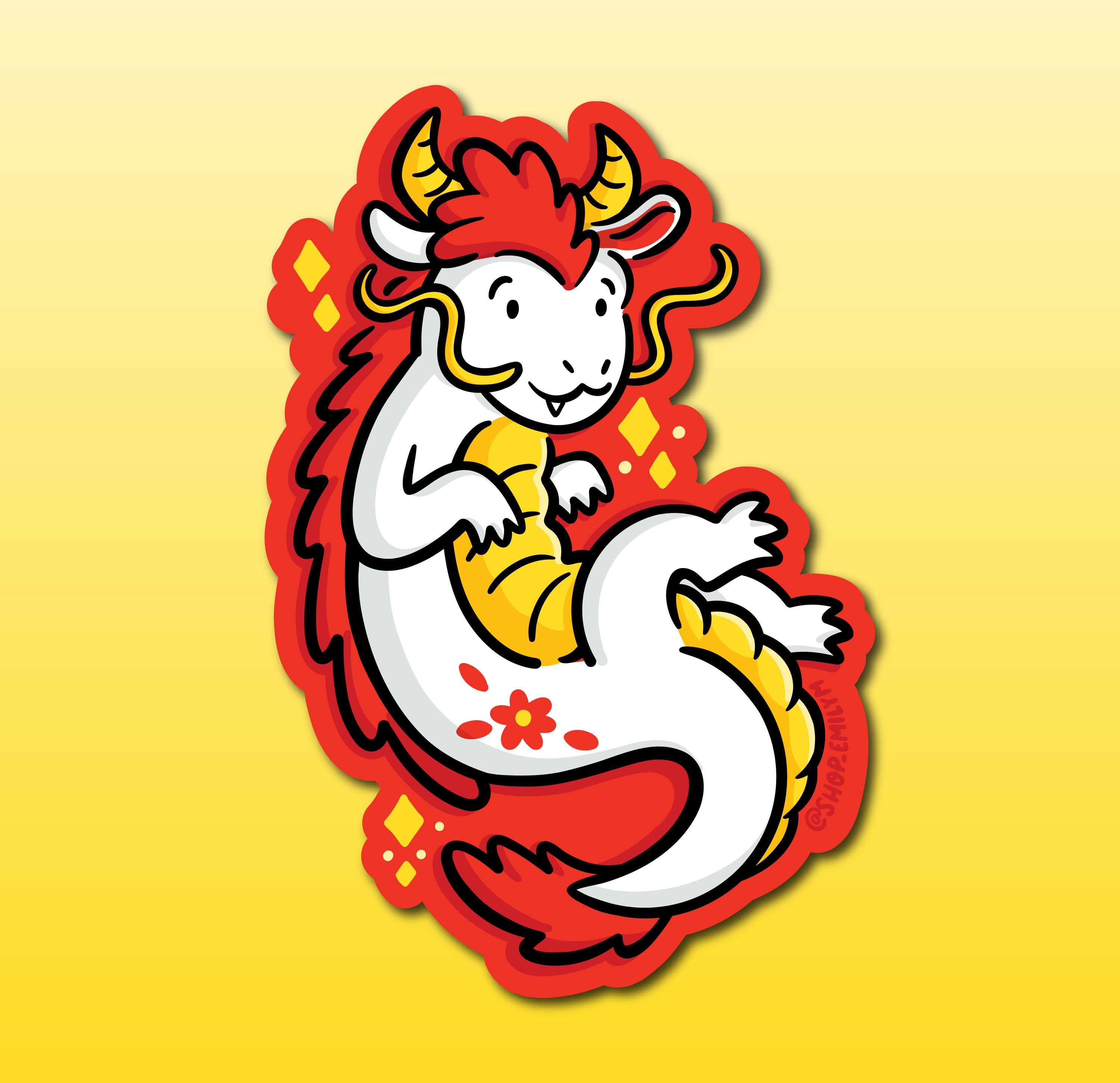 Dragon Zodiac Sticker