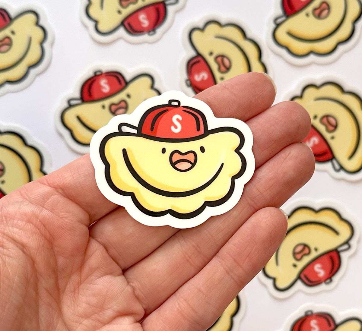 Pittsburgh Pierogi Mini Sticker (Sauerkraut)