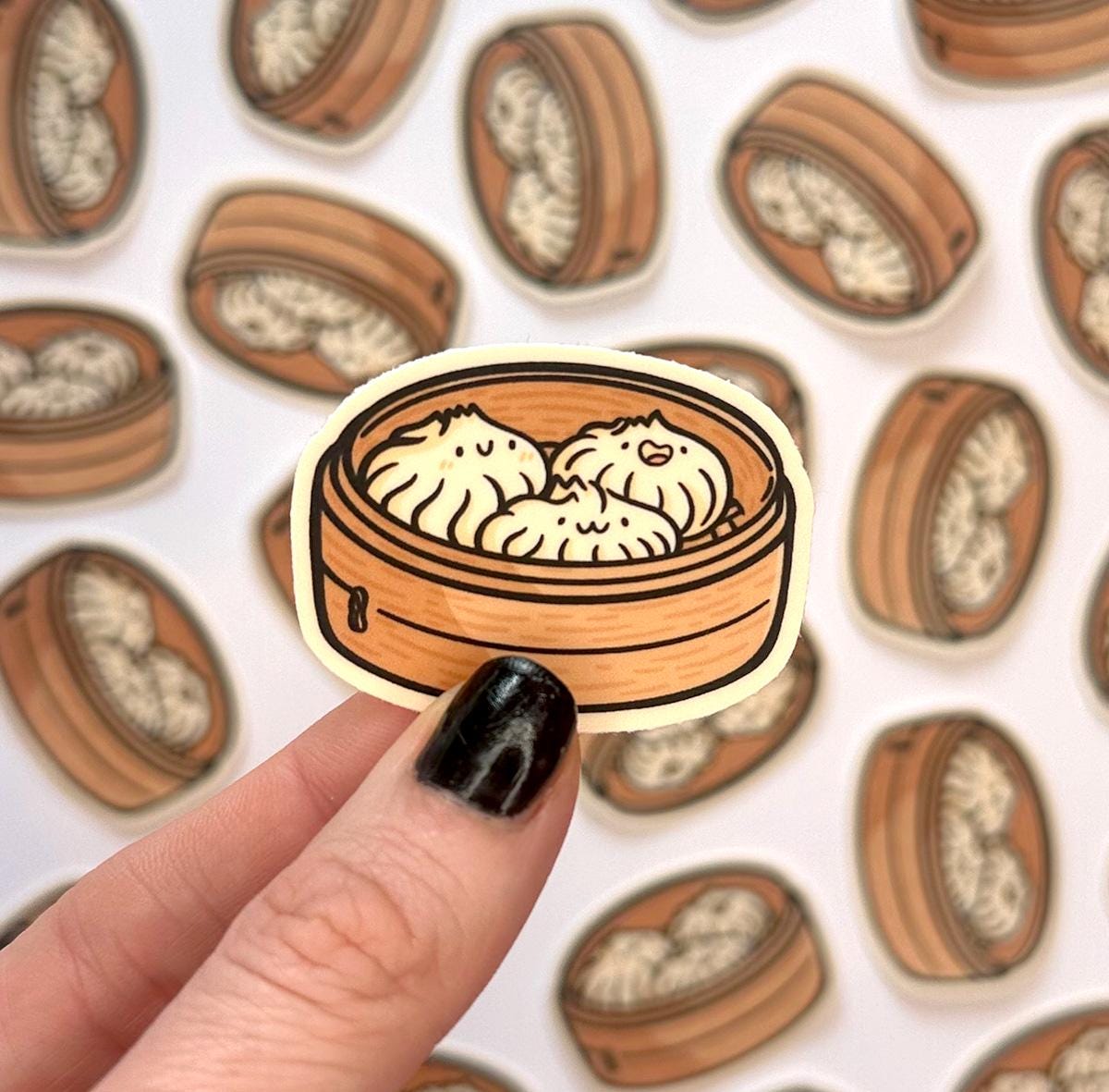 Steamed Buns Mini Sticker