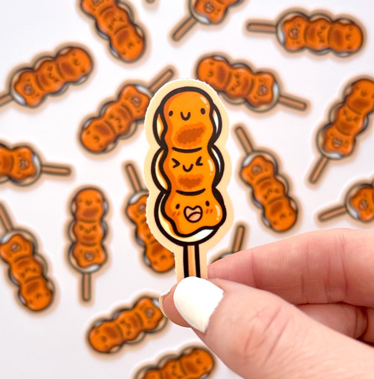 Mitarashi Dango Mini Sticker