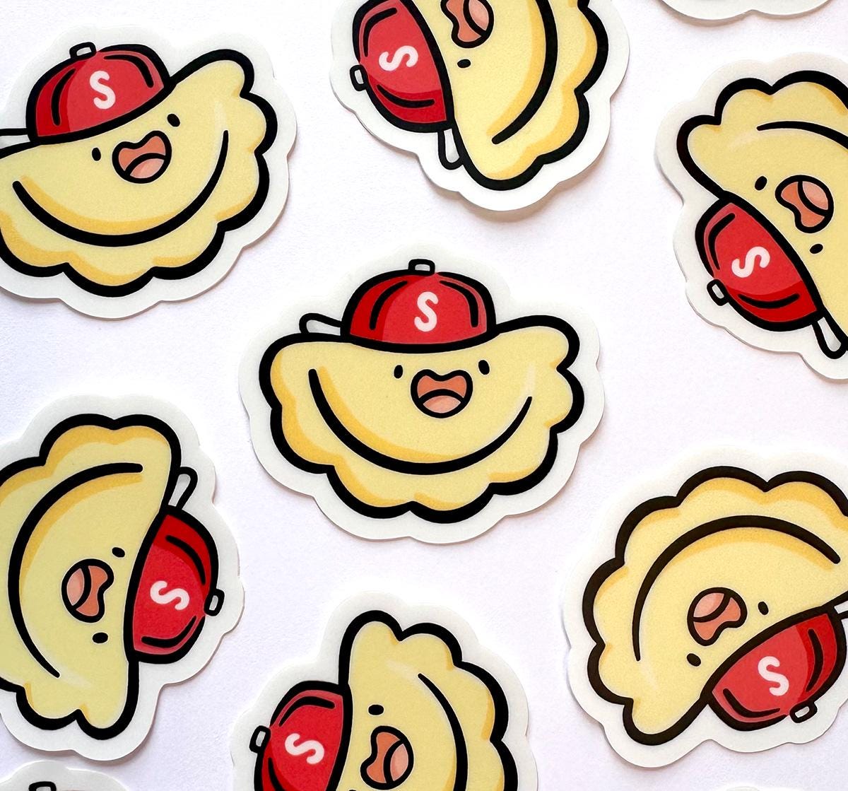 Pittsburgh Pierogi Mini Sticker (Sauerkraut)