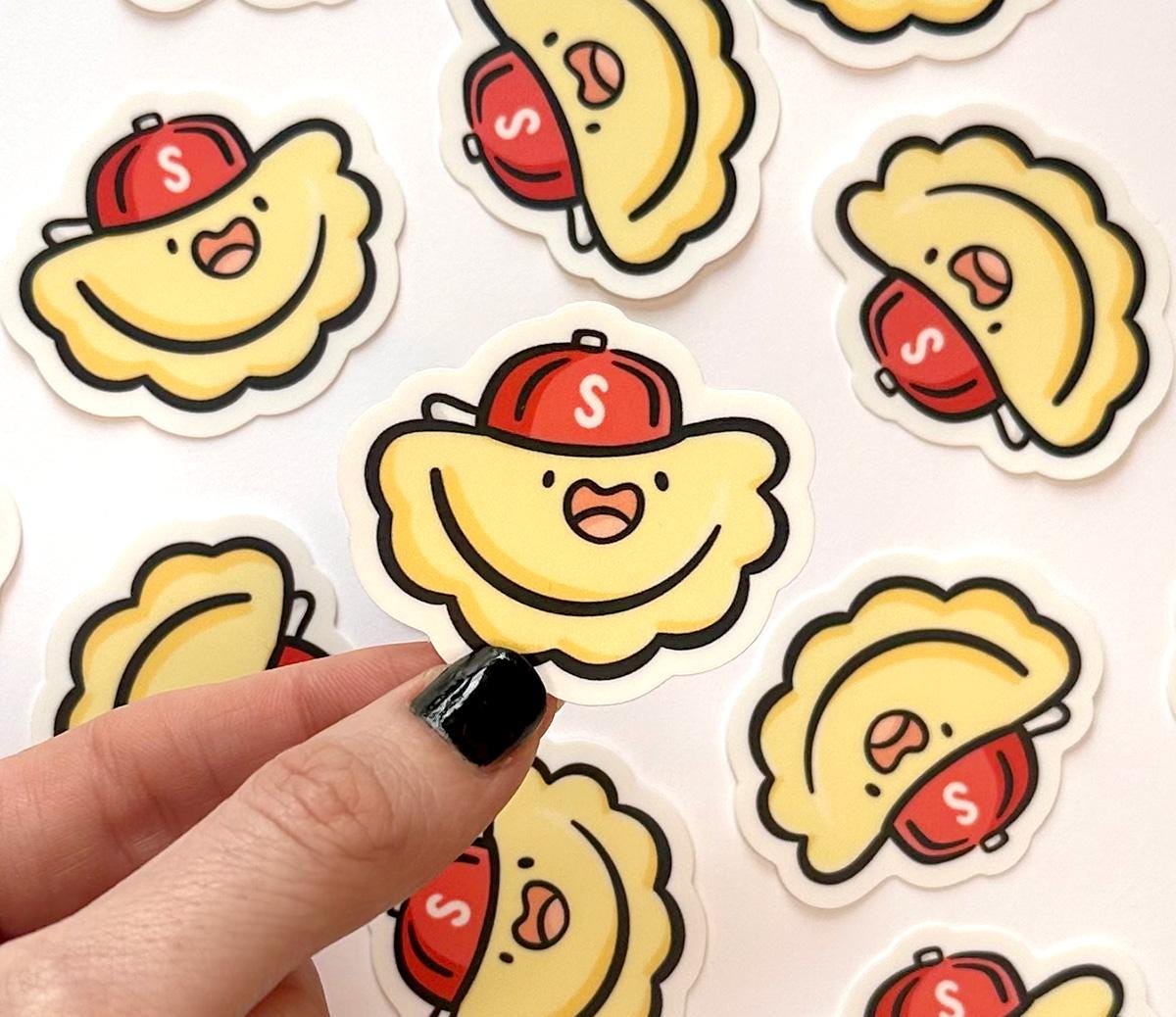 Pittsburgh Pierogi Mini Sticker (Sauerkraut)