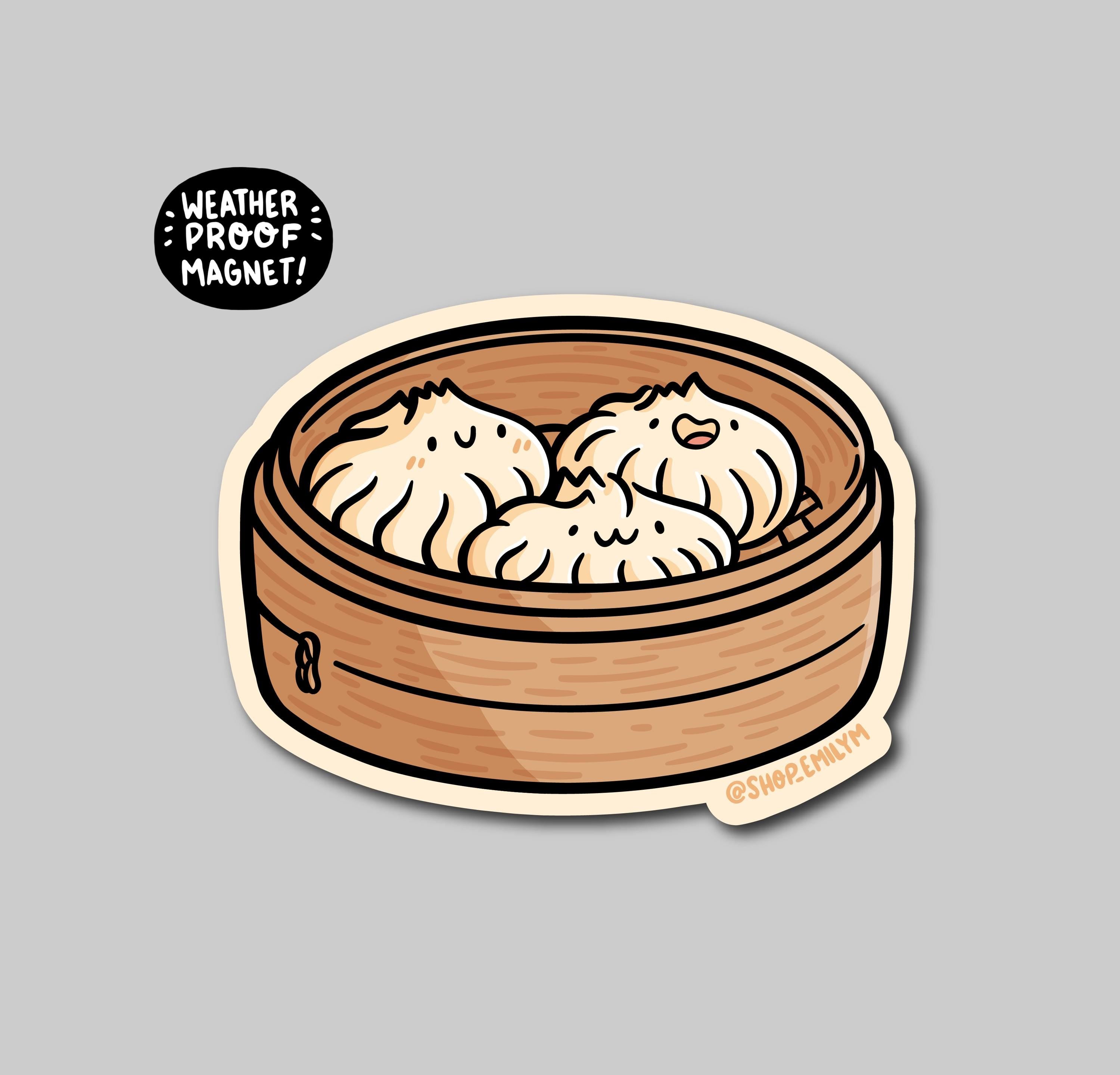 Steamed Buns Magnet