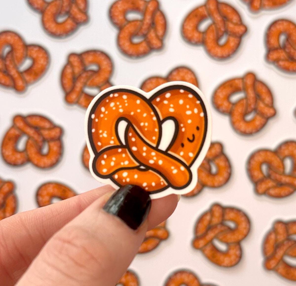 Soft Pretzel Mini Sticker