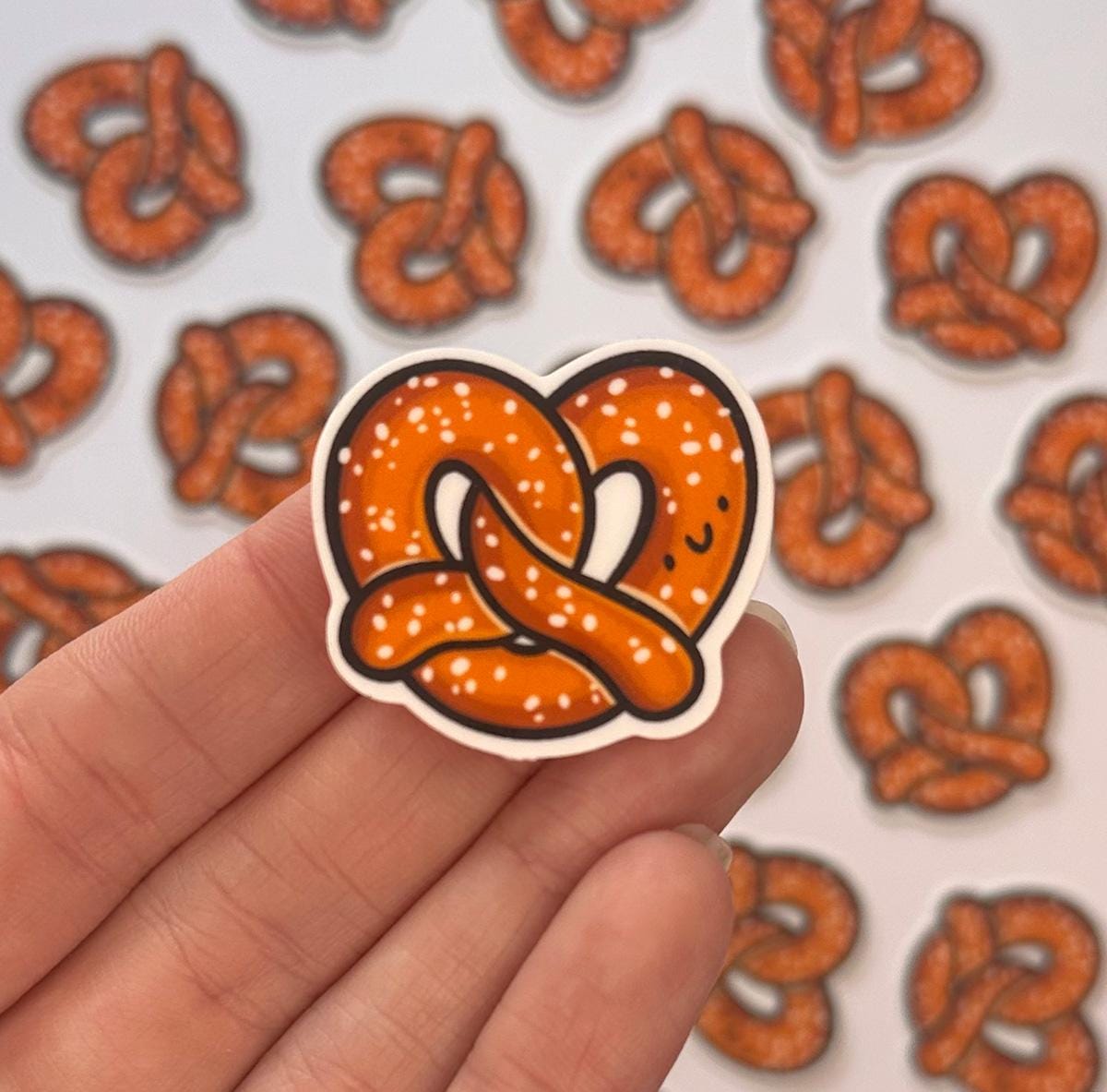 Soft Pretzel Mini Sticker