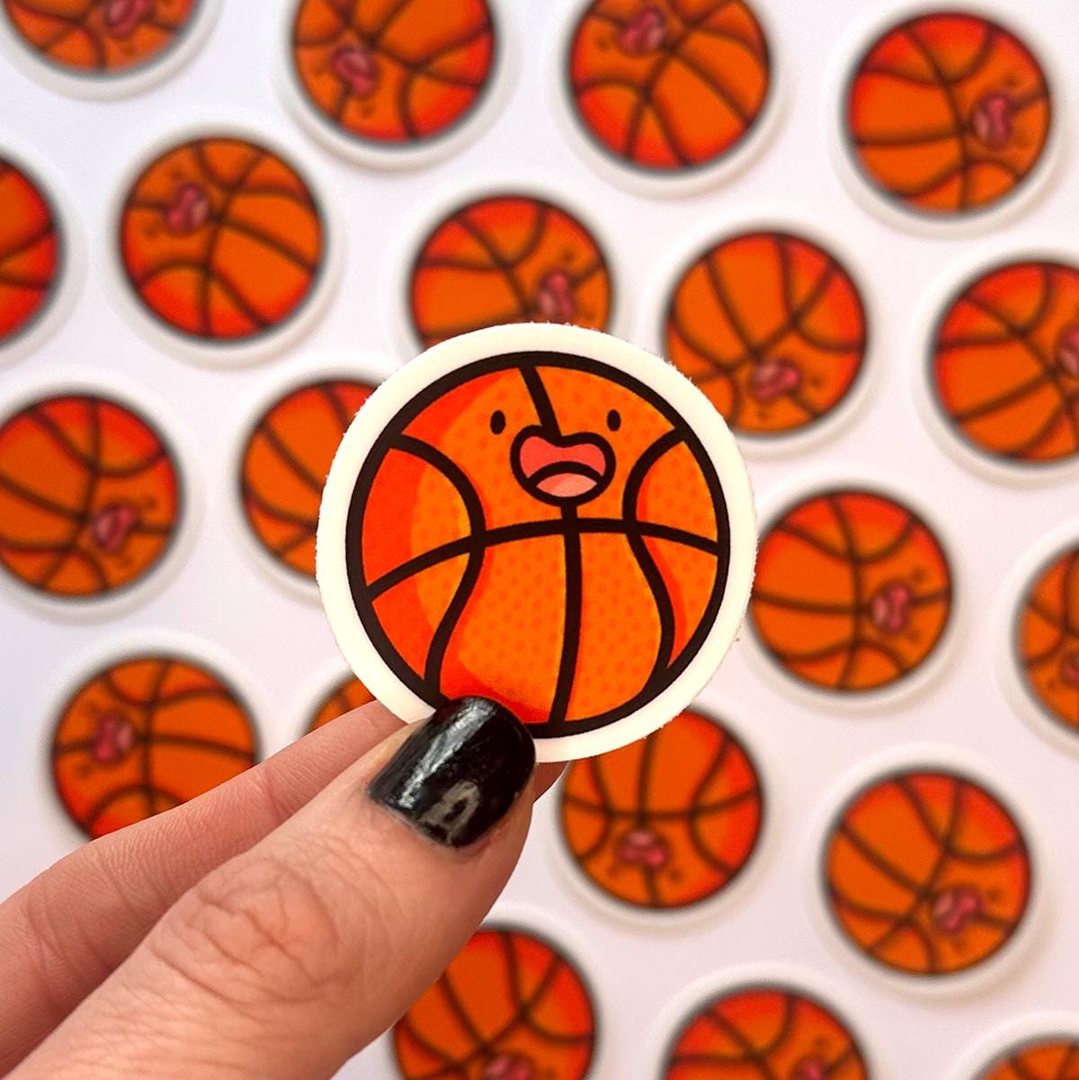 Basketball Mini Sticker