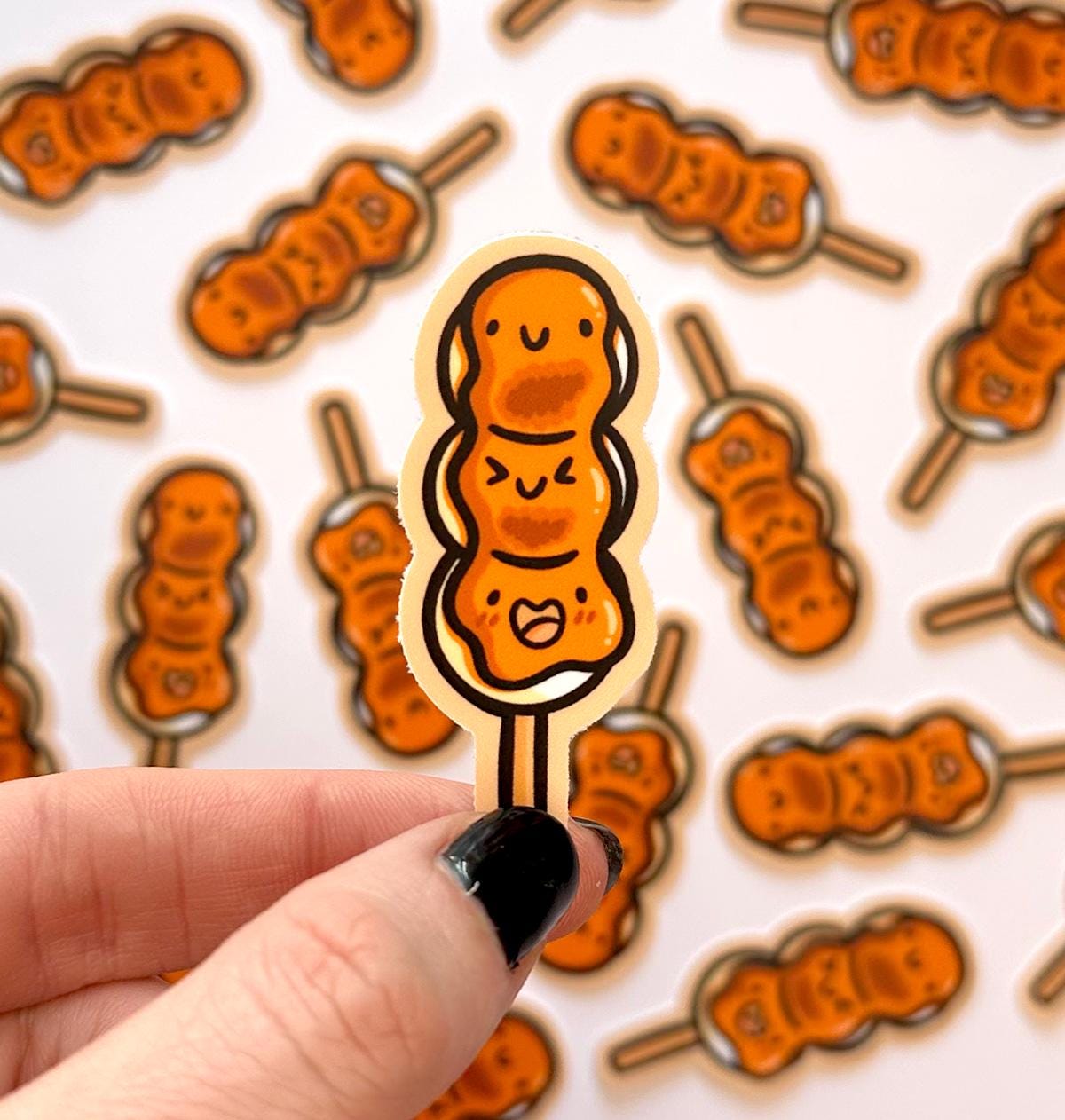 Mitarashi Dango Mini Sticker