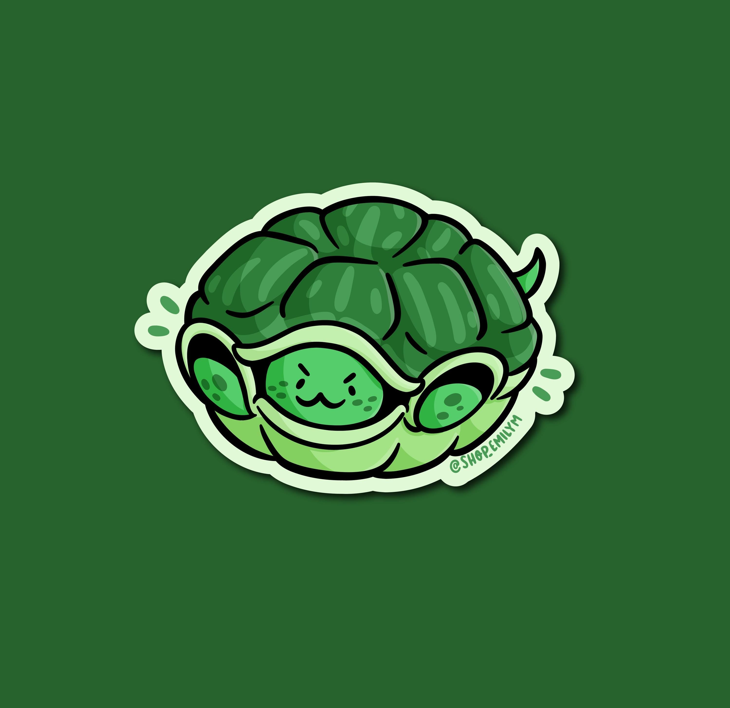 Turtle In Shell Magnet