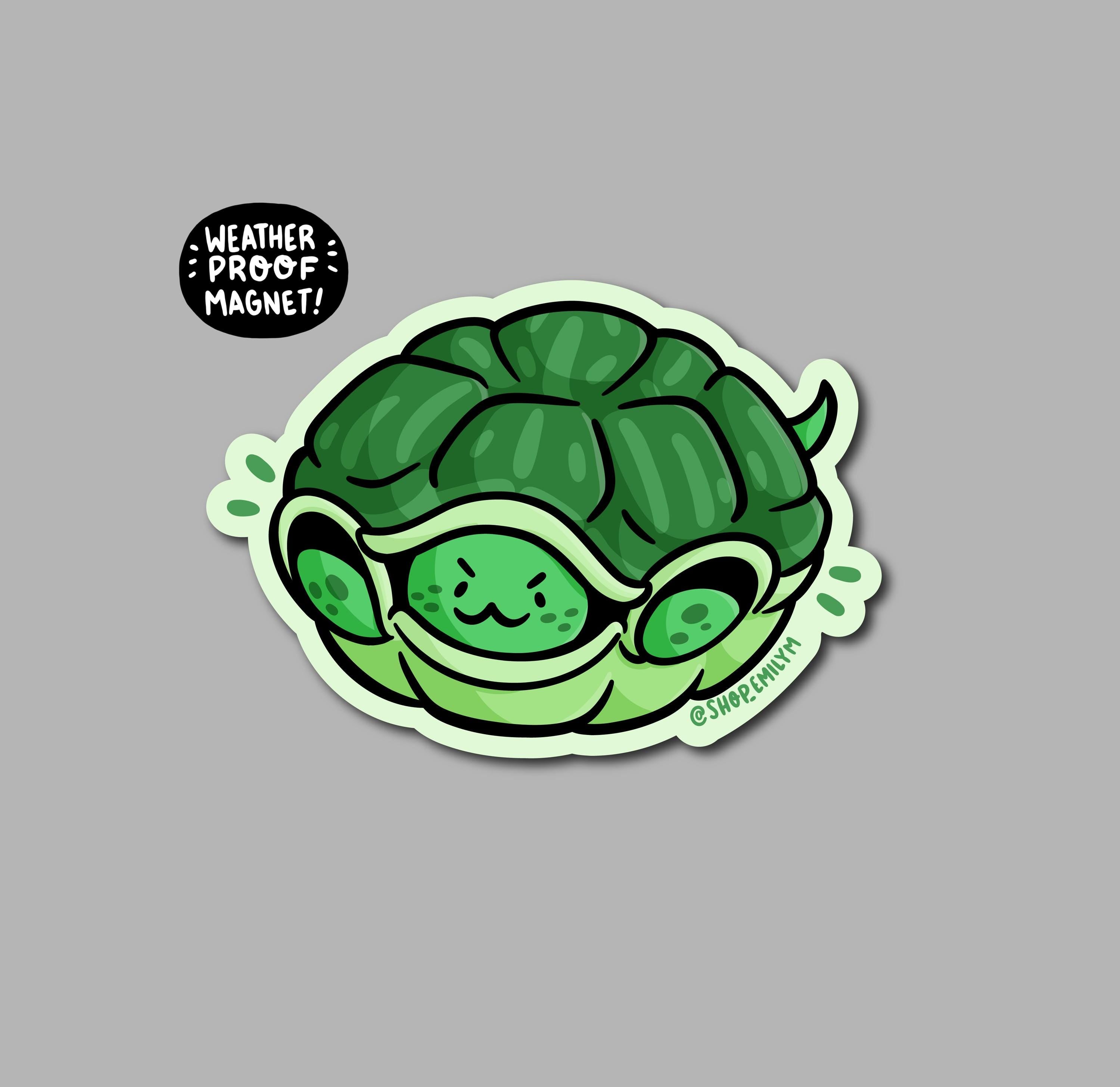 Turtle in Shell Magnet