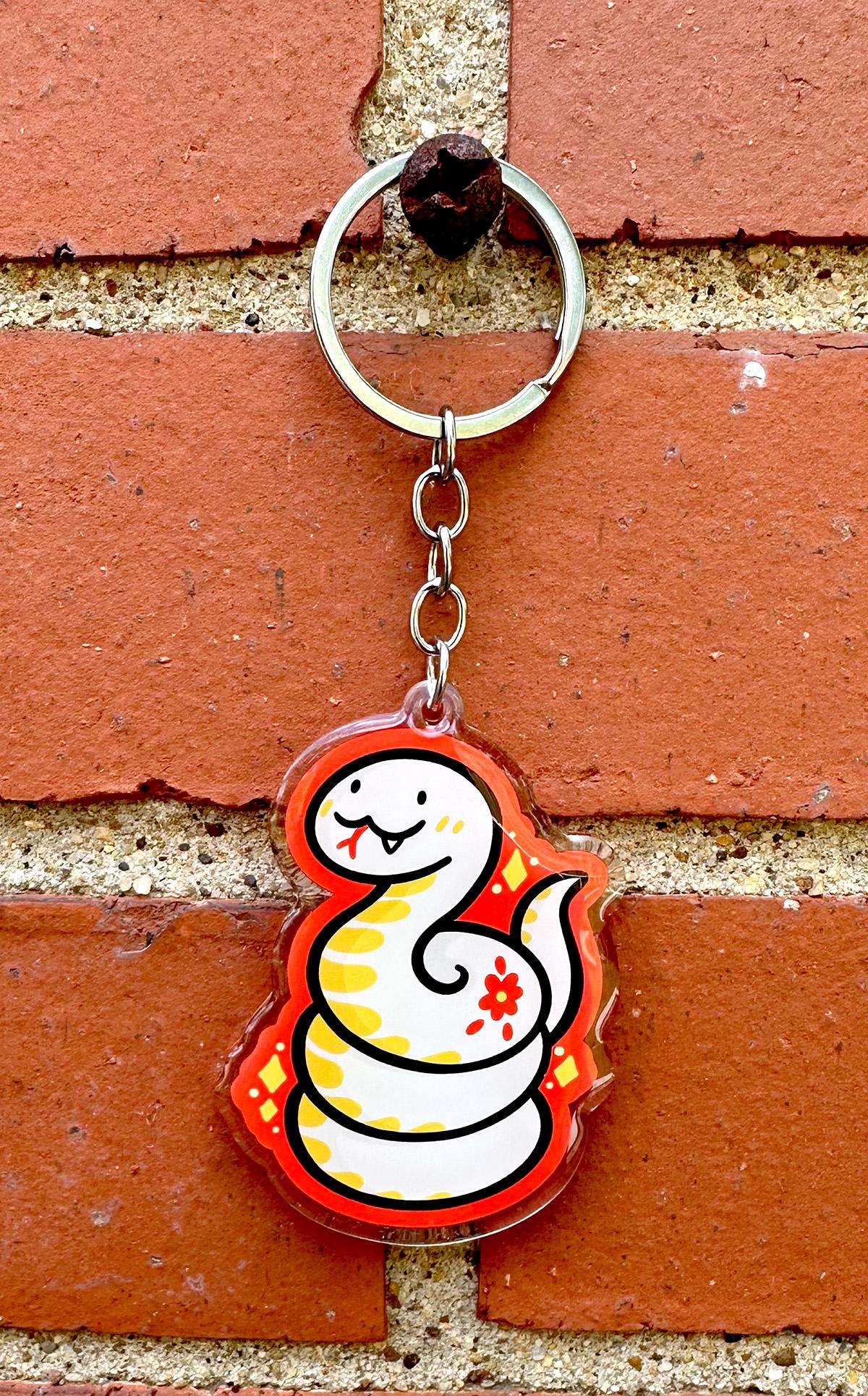 Snake Zodiac Keychain