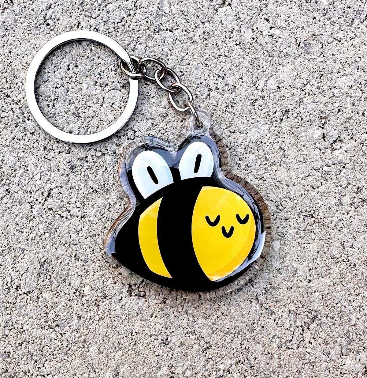 Bumblebee Keychain