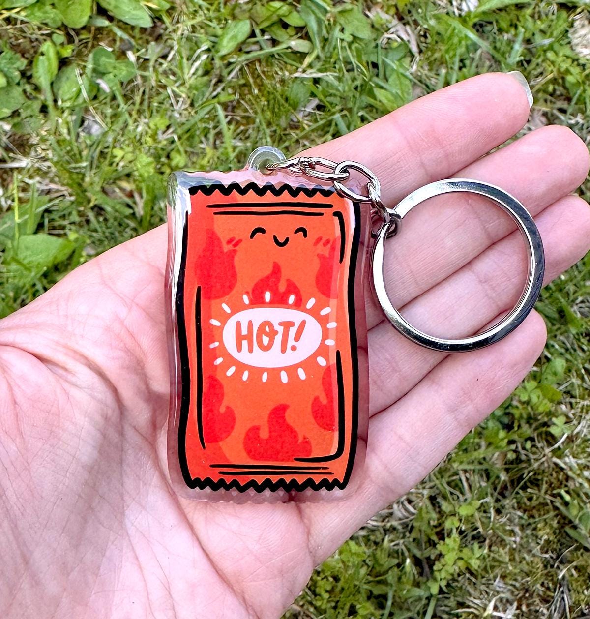 Taco Sauce Keychain (Hot)