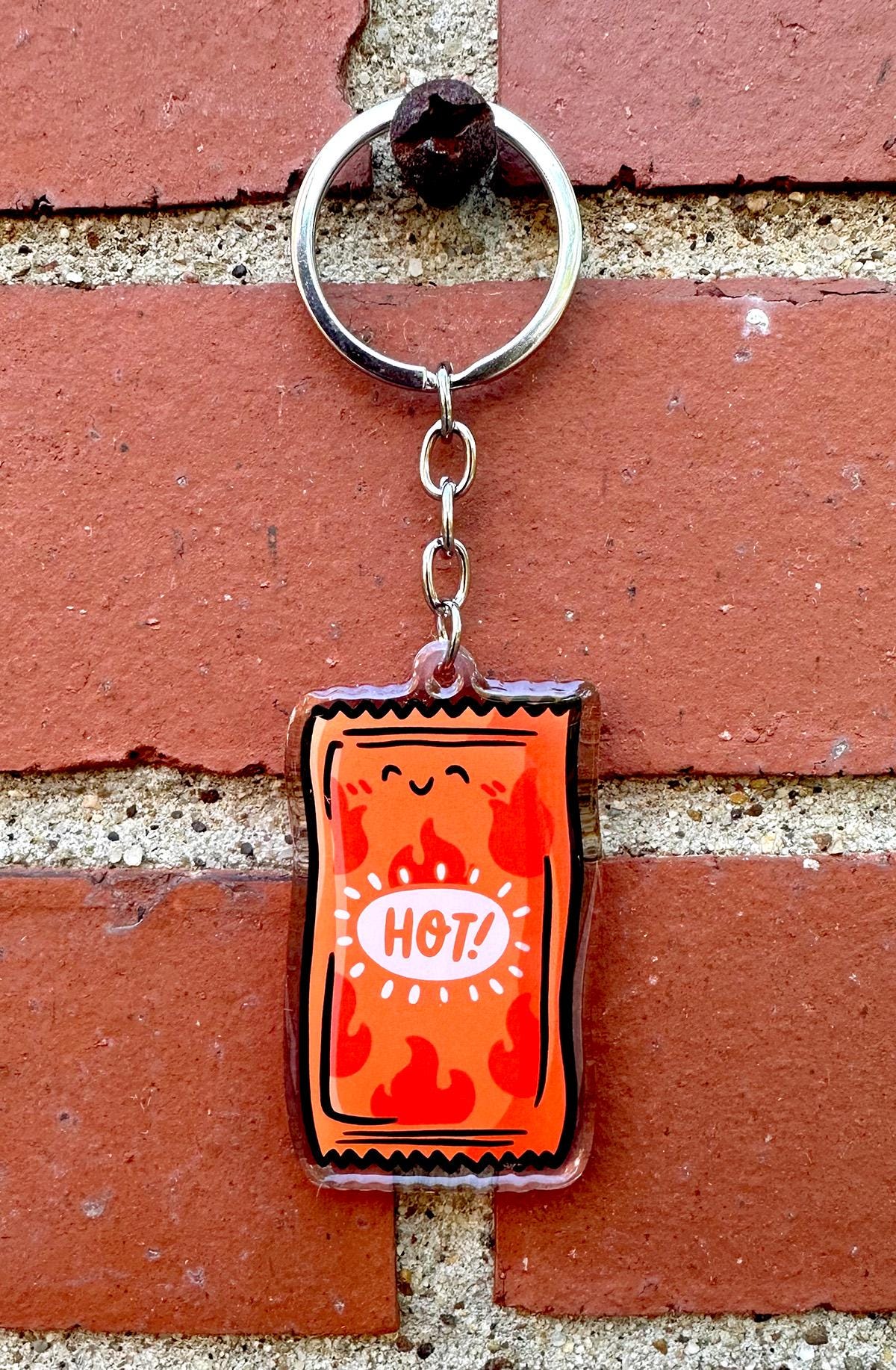 Taco Sauce Keychain (Hot)
