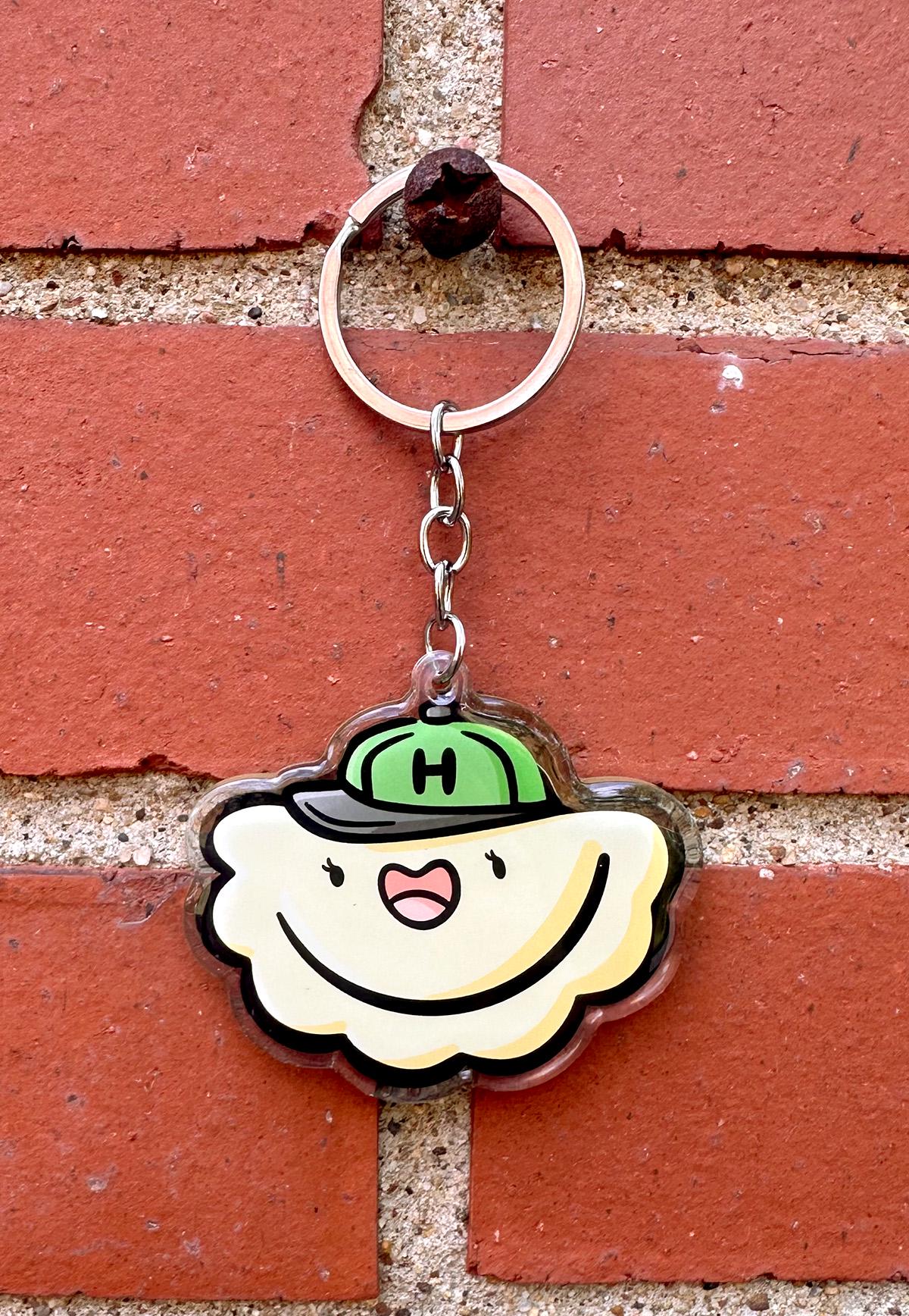Pittsburgh Pierogi Keychain (Jalapeno)