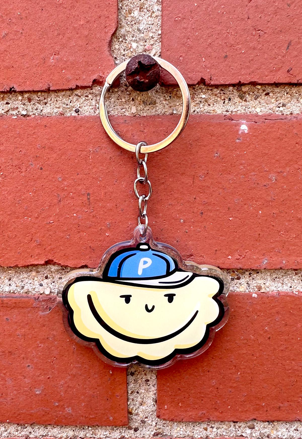 Pittsburgh PIerogi Keychain (Potato)
