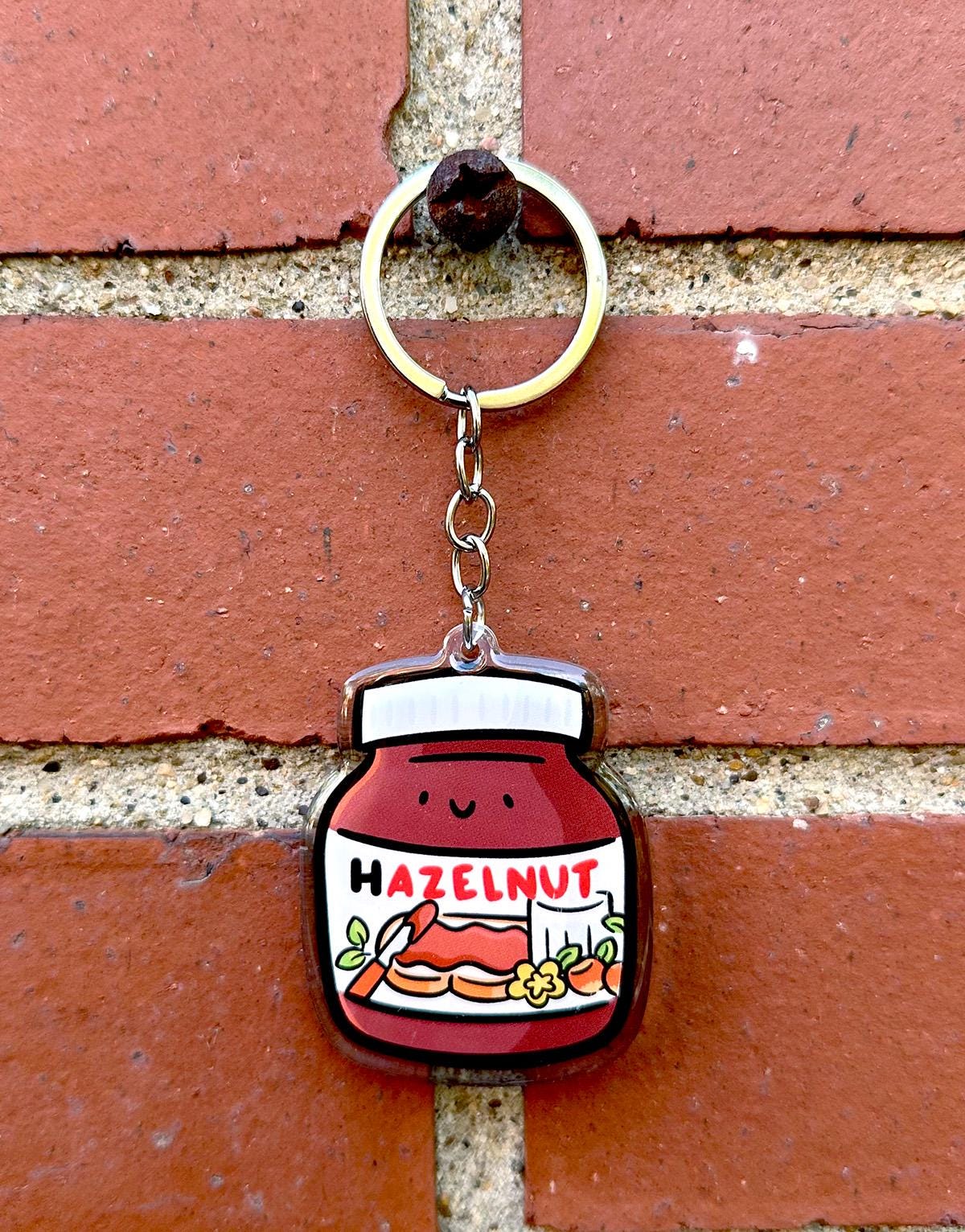 Hazelnut Spread Keychain