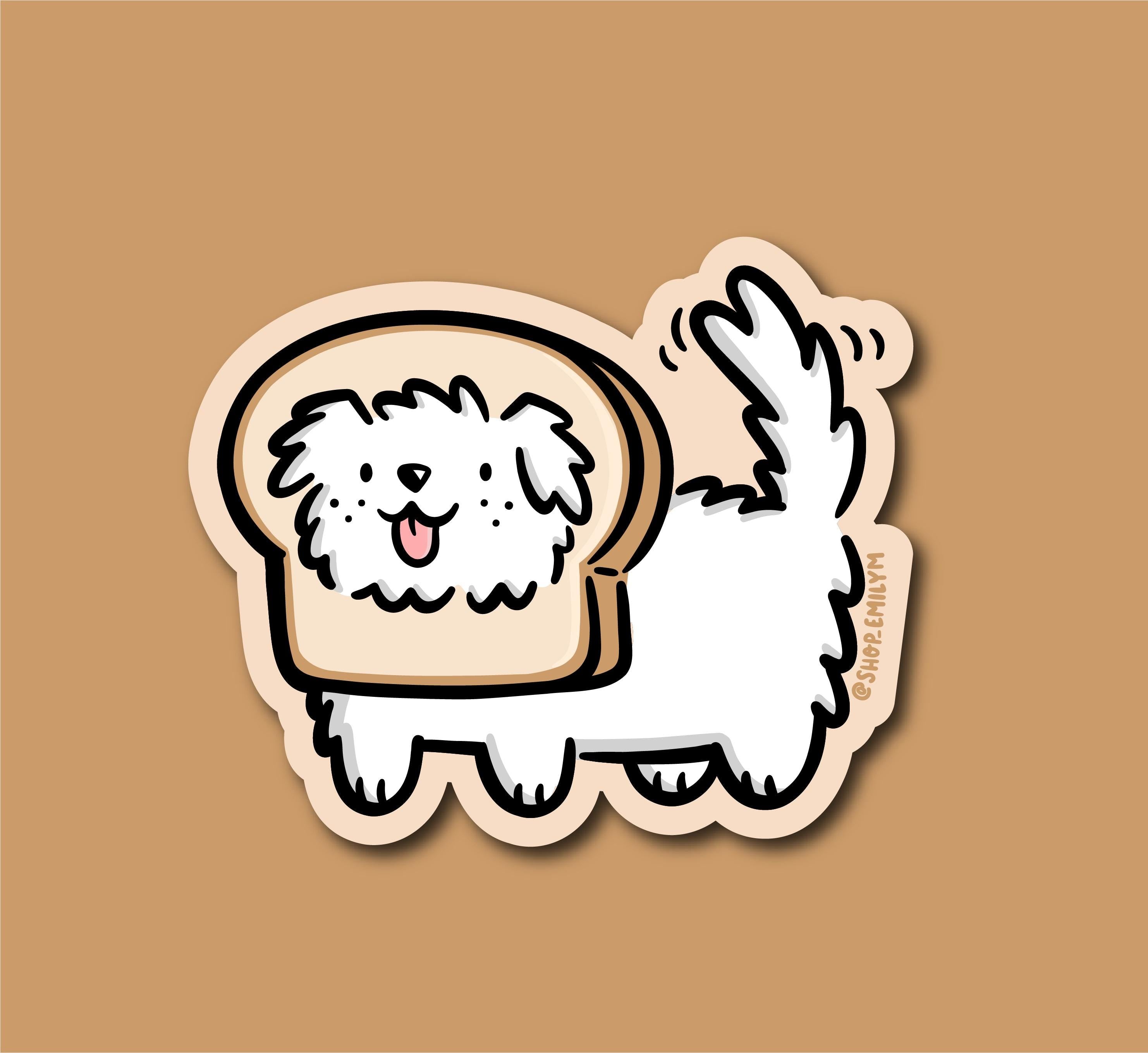 Bread Dog Magnet