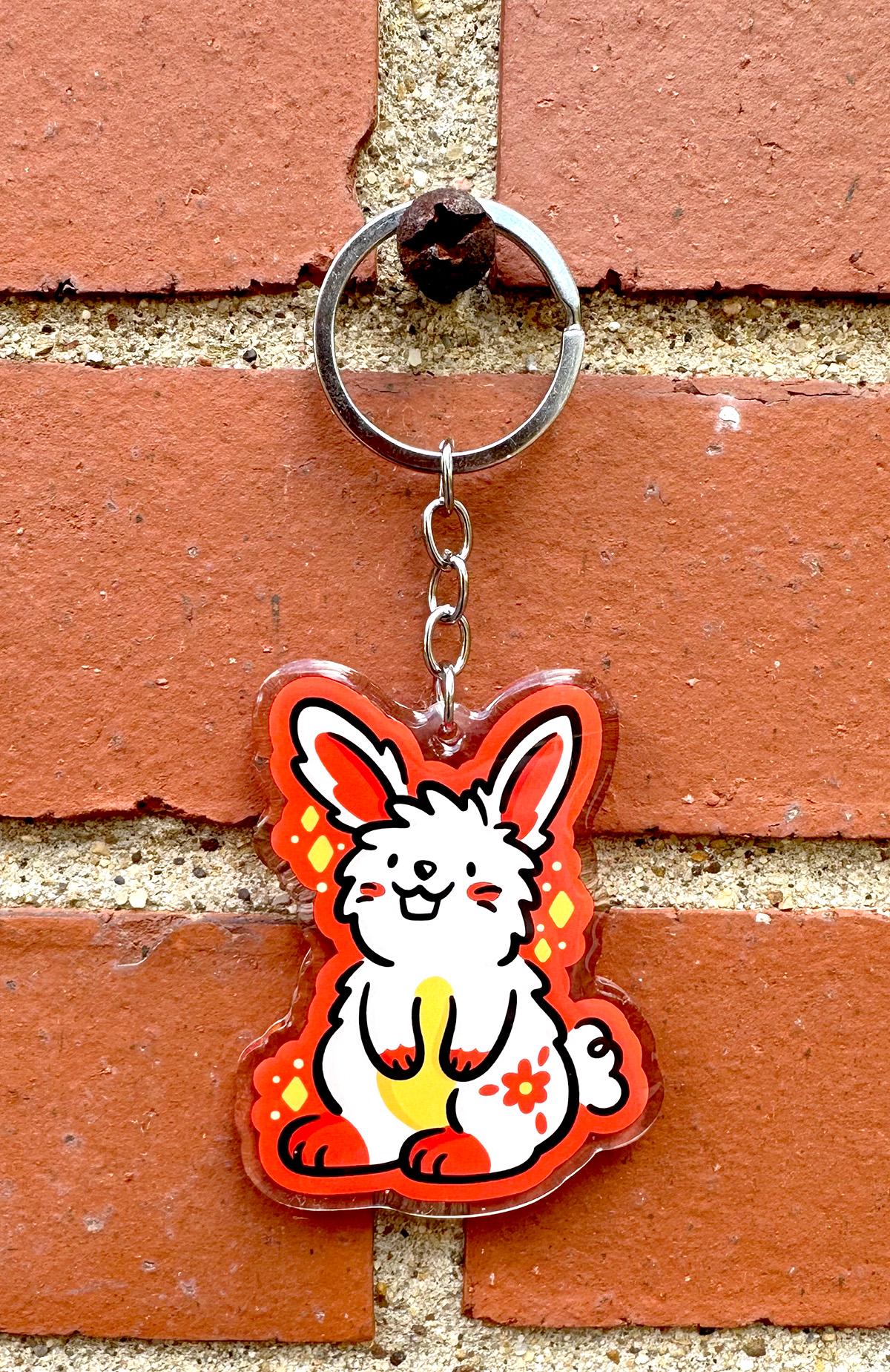 Rabbit Zodiac Keychain