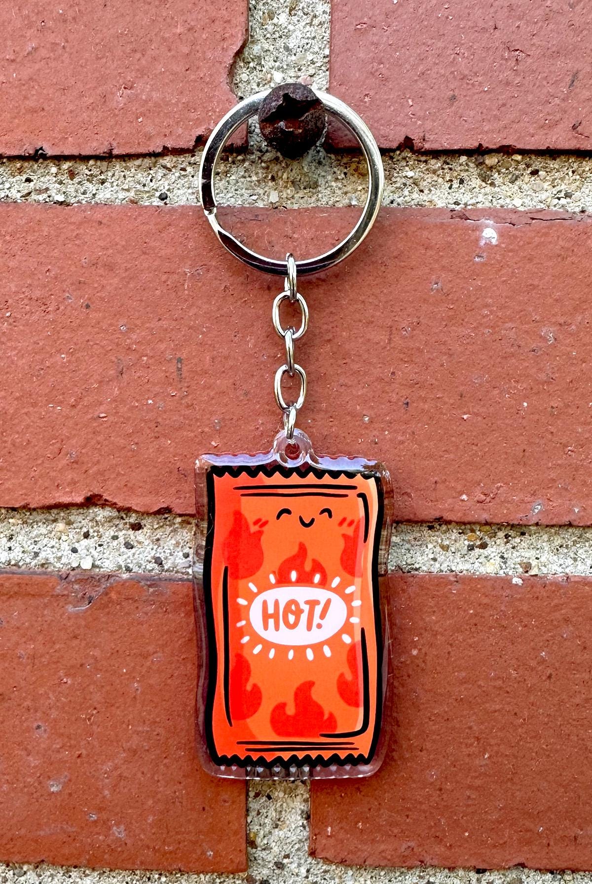 Taco Sauce Keychain (Hot)