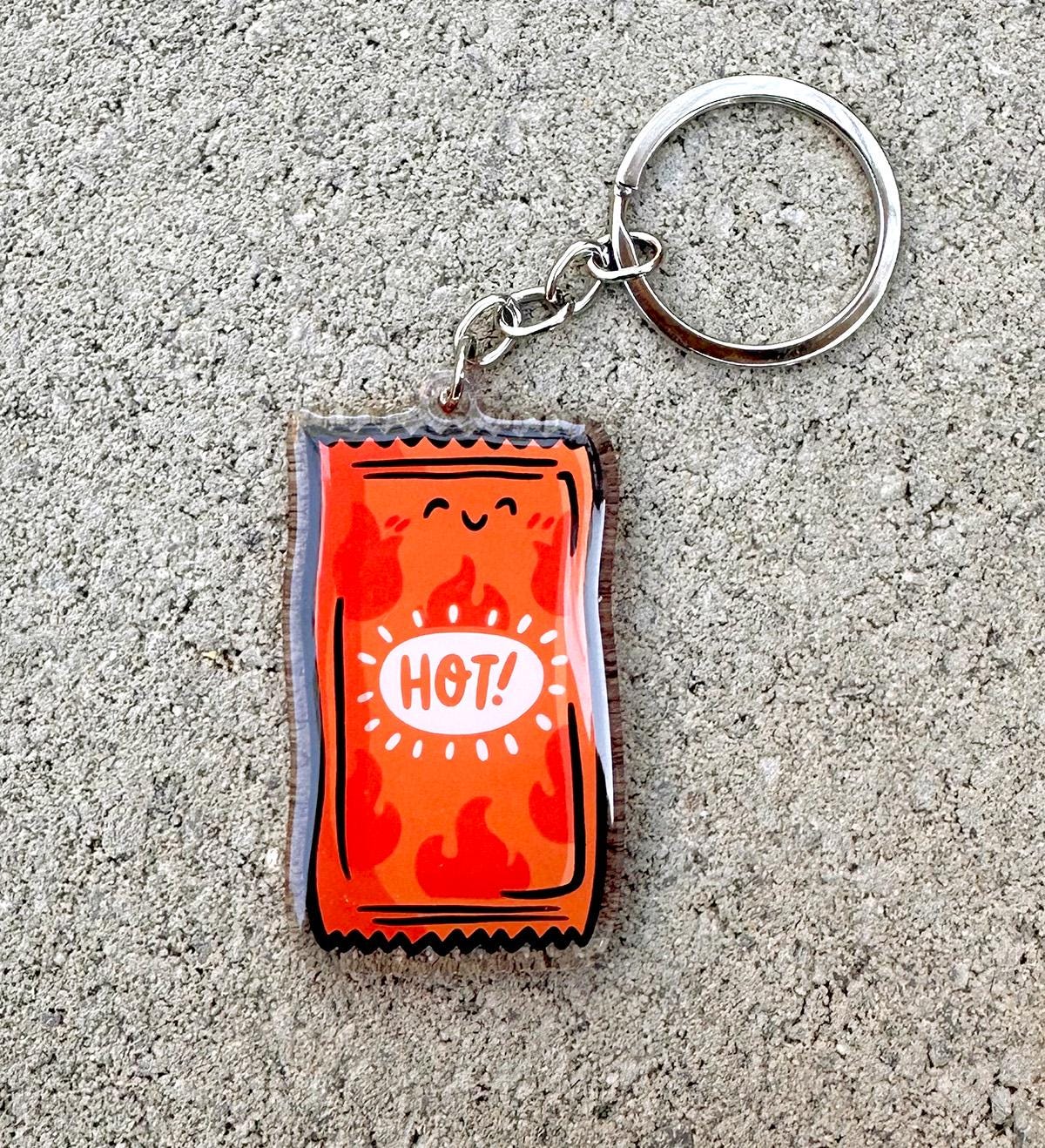Taco Sauce Keychain (Hot)
