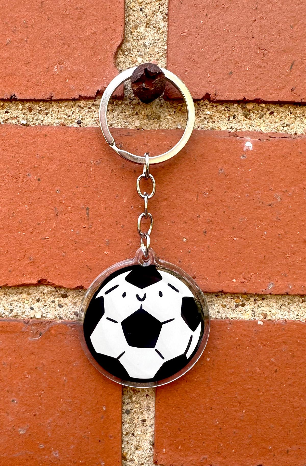 Soccer Keychain