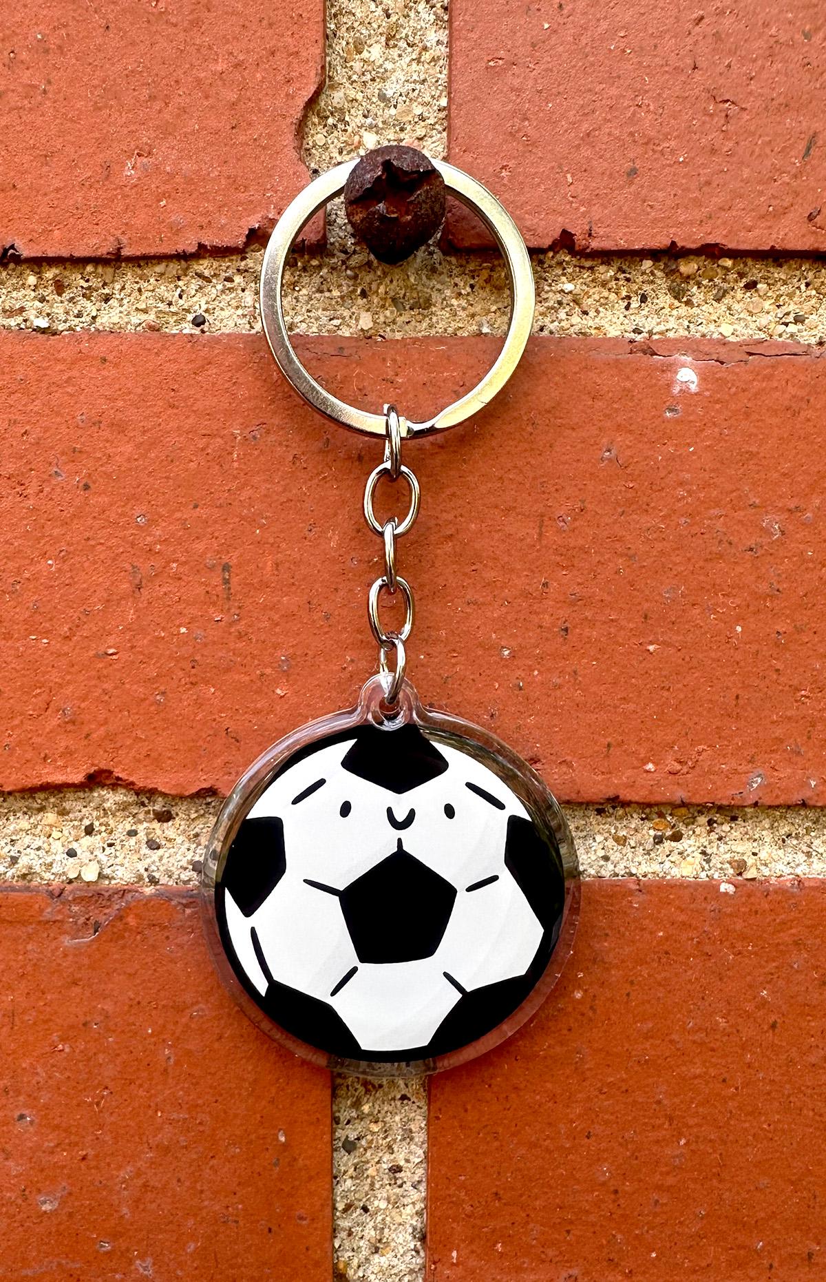 Soccer Keychain