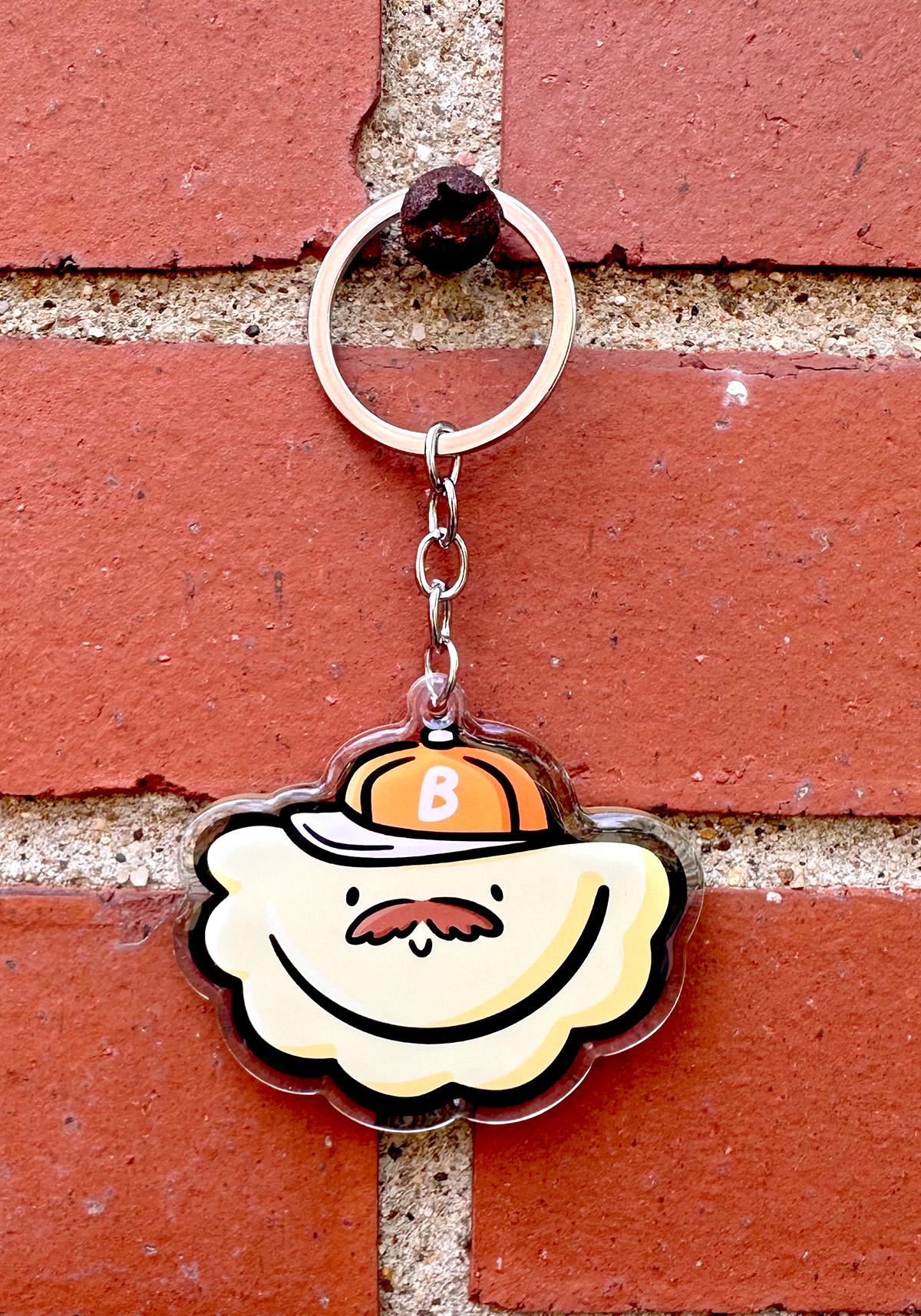 Pittsburgh PIerogi Keychain (Bacon)