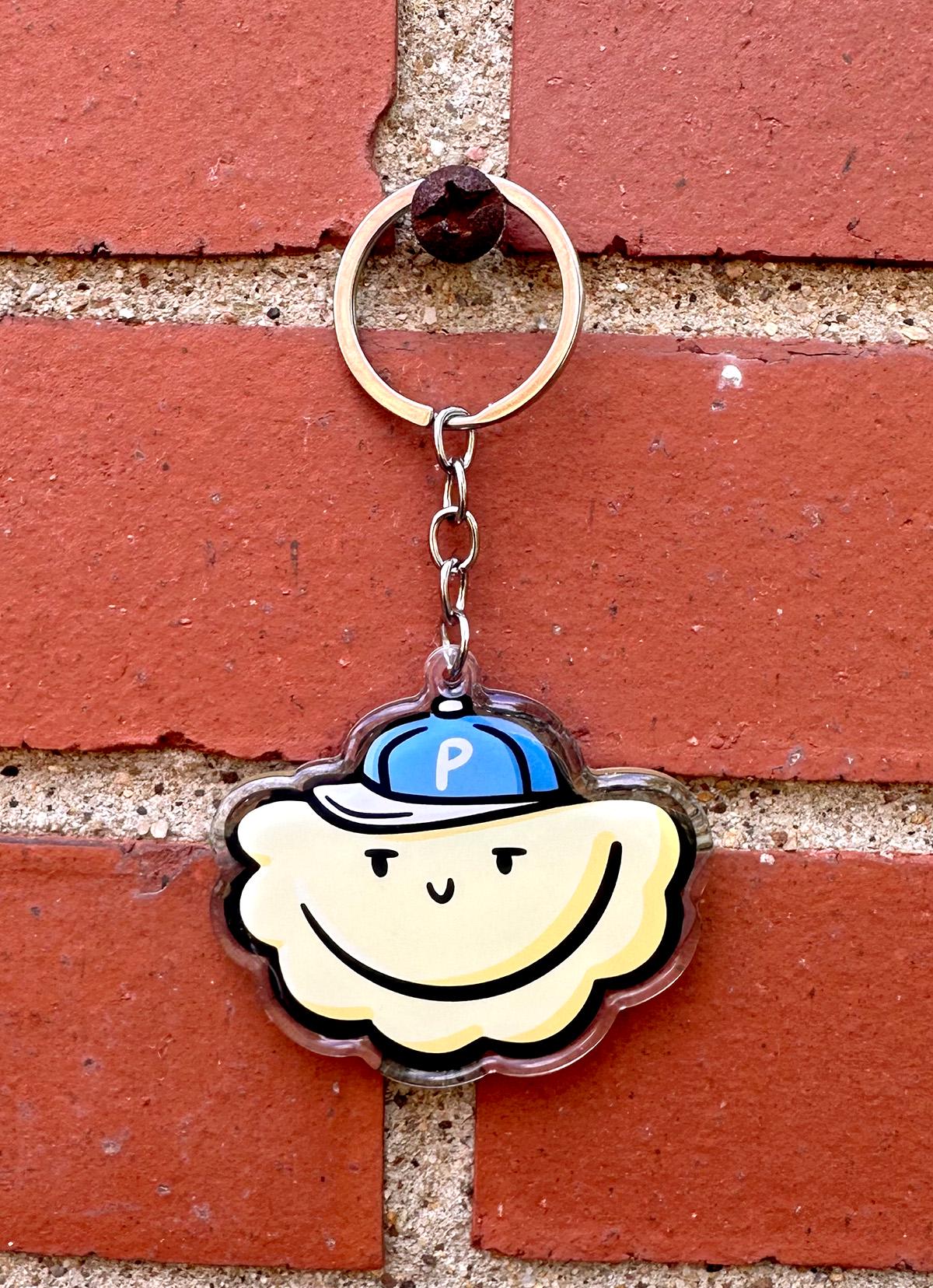 Pittsburgh PIerogi Keychain (Potato)