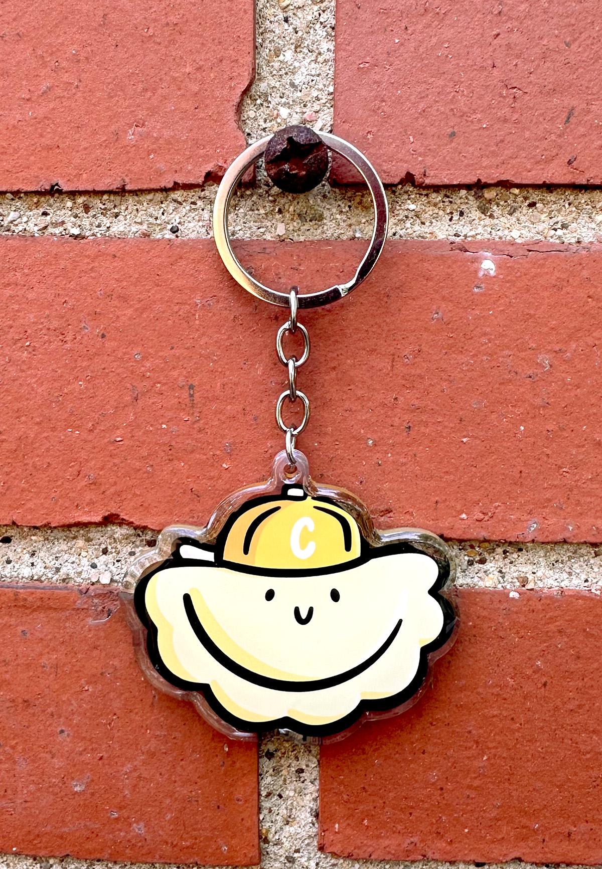 Pittsburgh PIerogi Keychain (Cheddar)