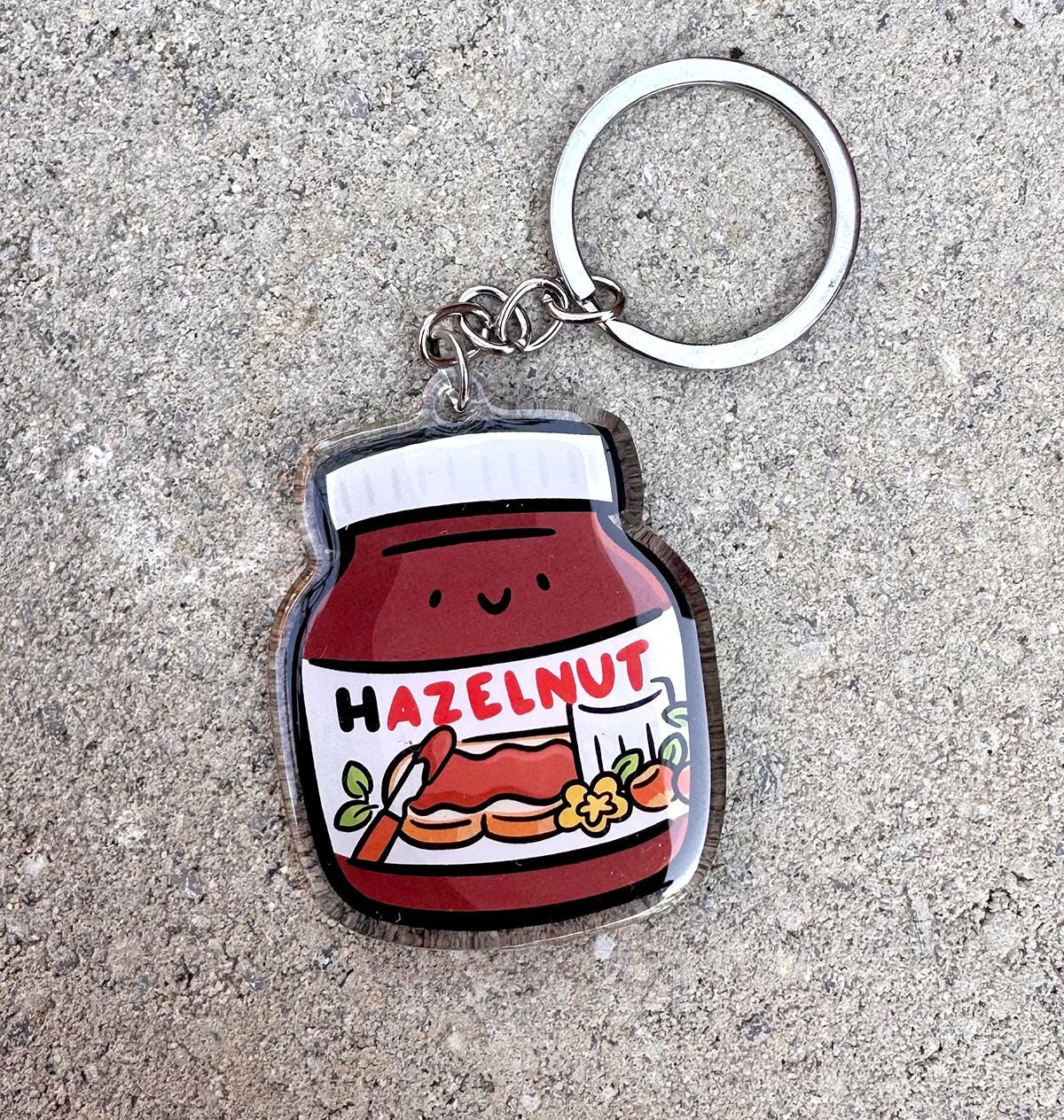 Hazelnut Spread Keychain