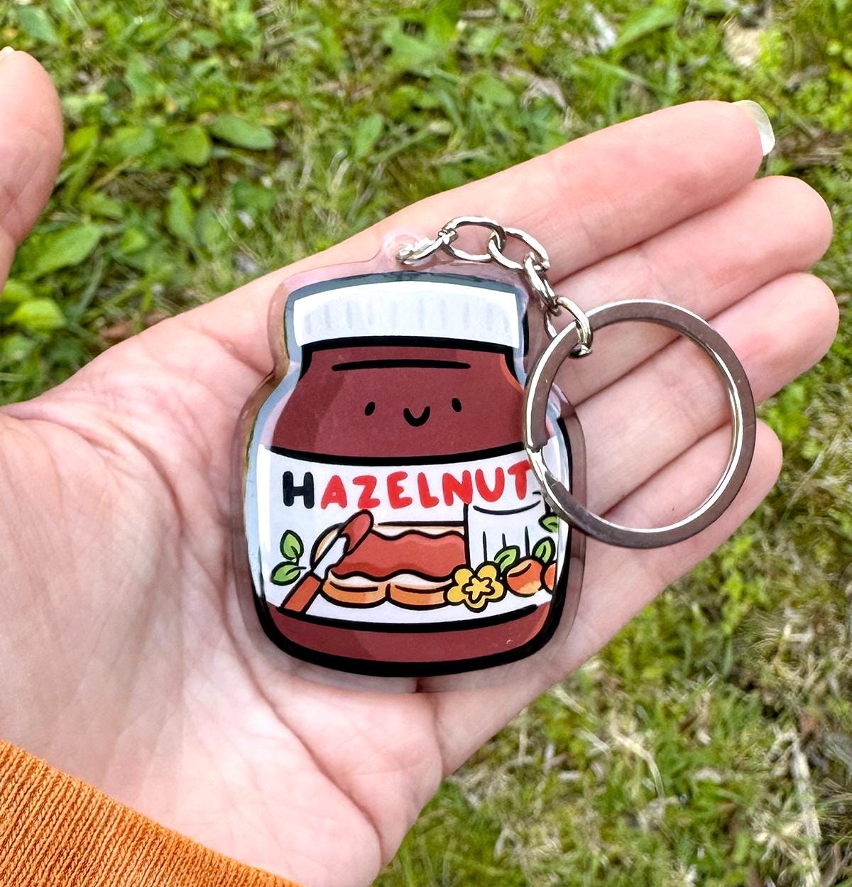 Hazelnut Spread Keychain