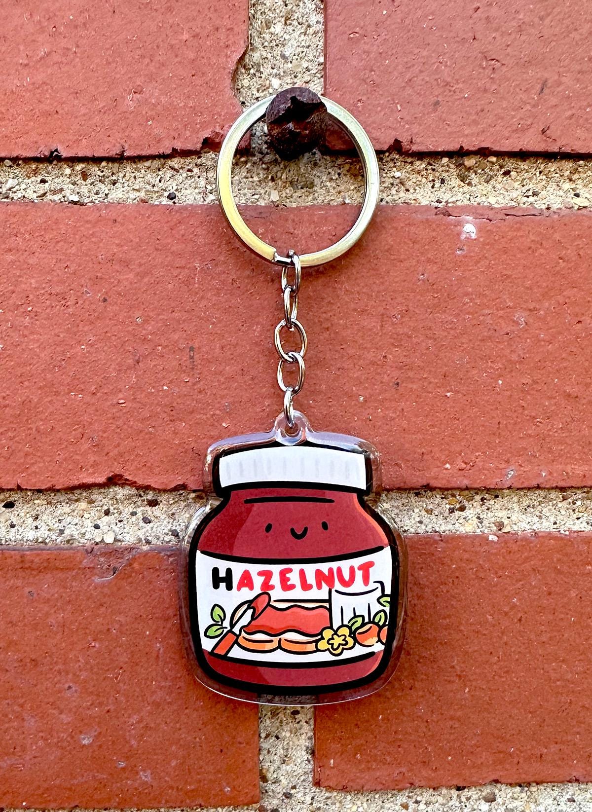 Hazelnut Spread Keychain