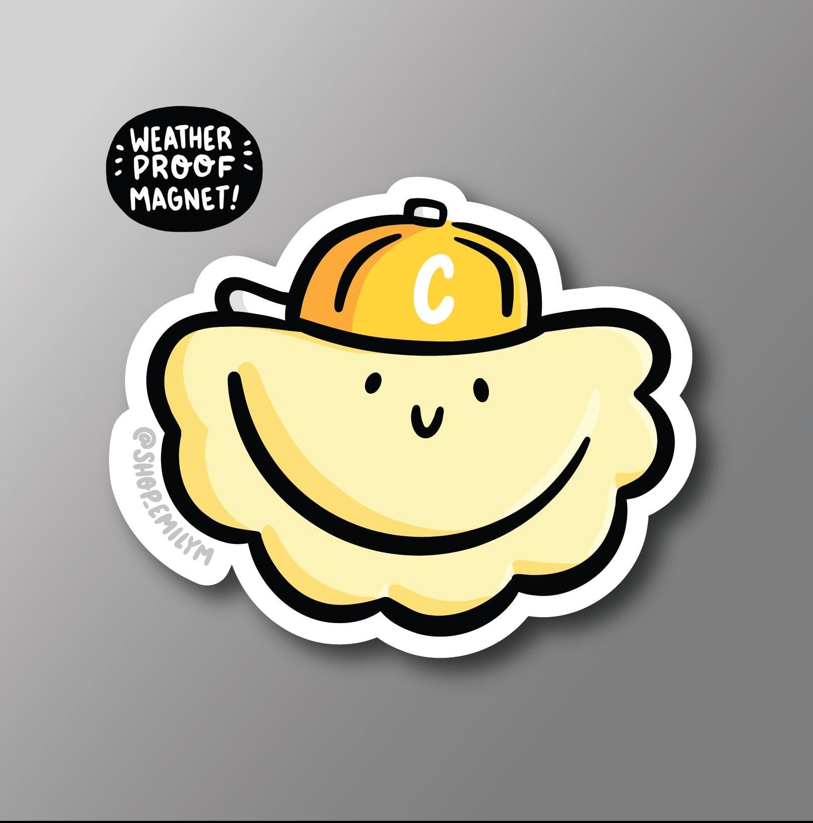 Pittsburgh Pierogi Magnet (Cheddar)