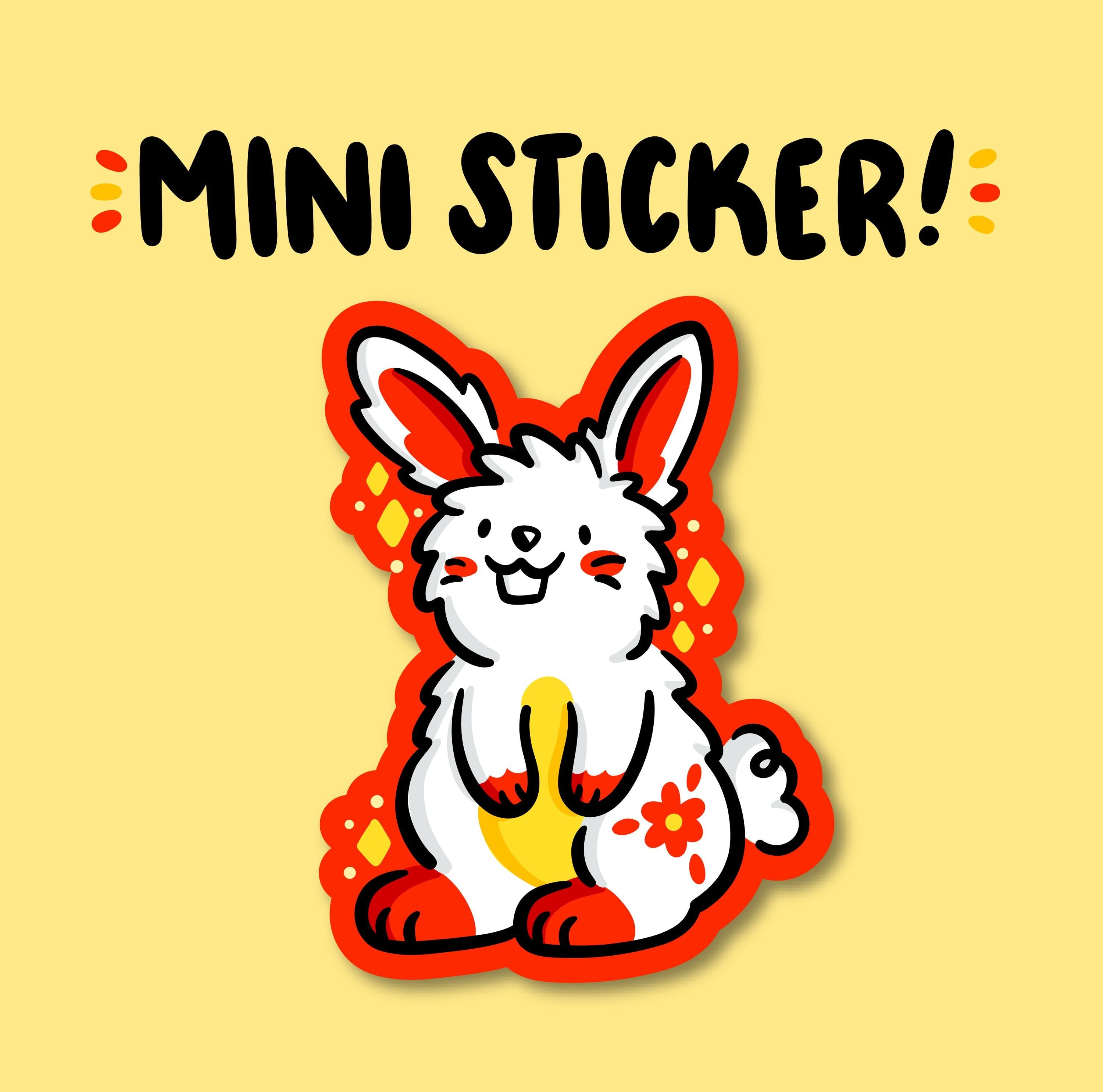 Rabbit Zodiac Mini Sticker