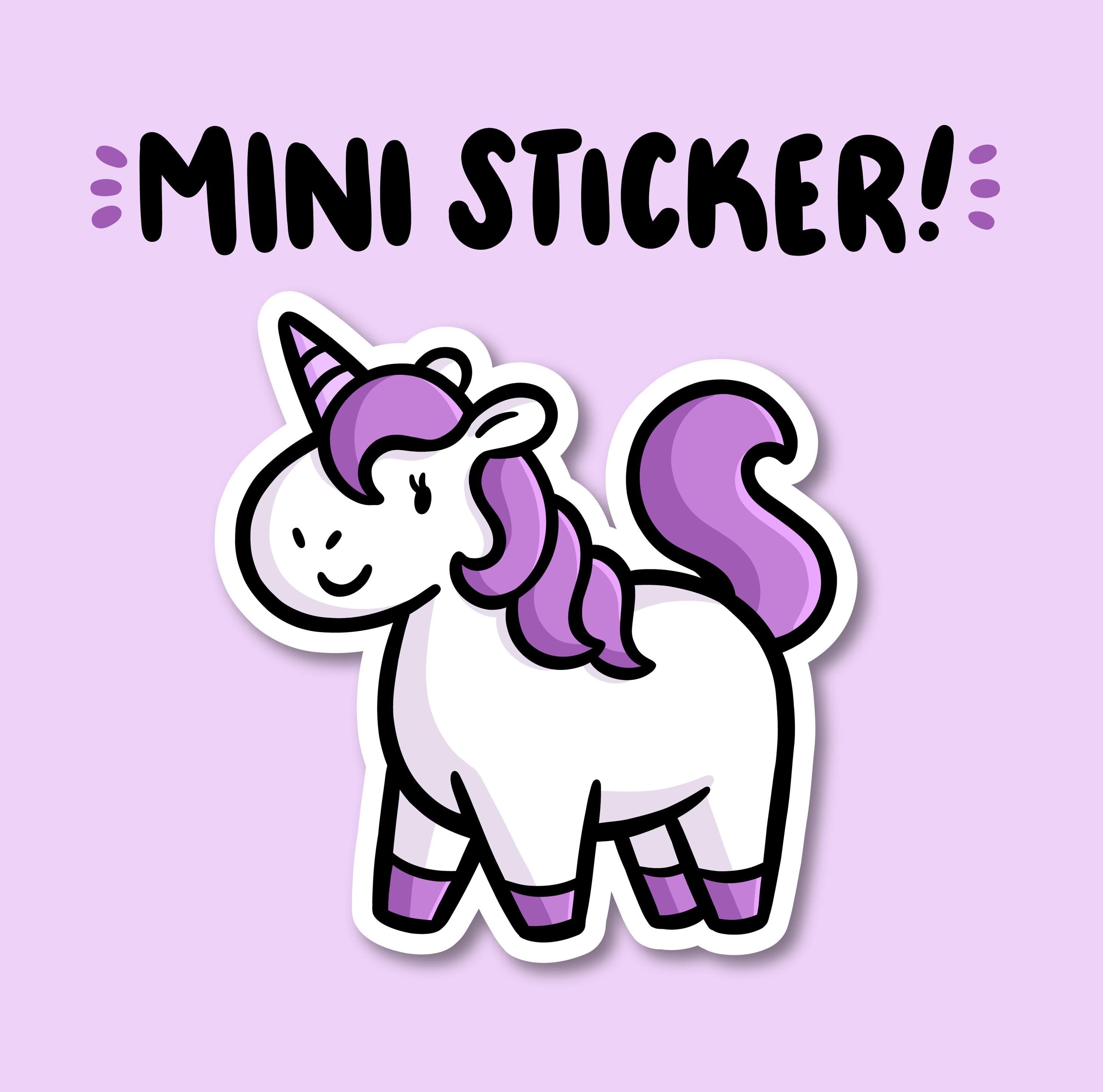 Unicorn Mini Sticker (2025)