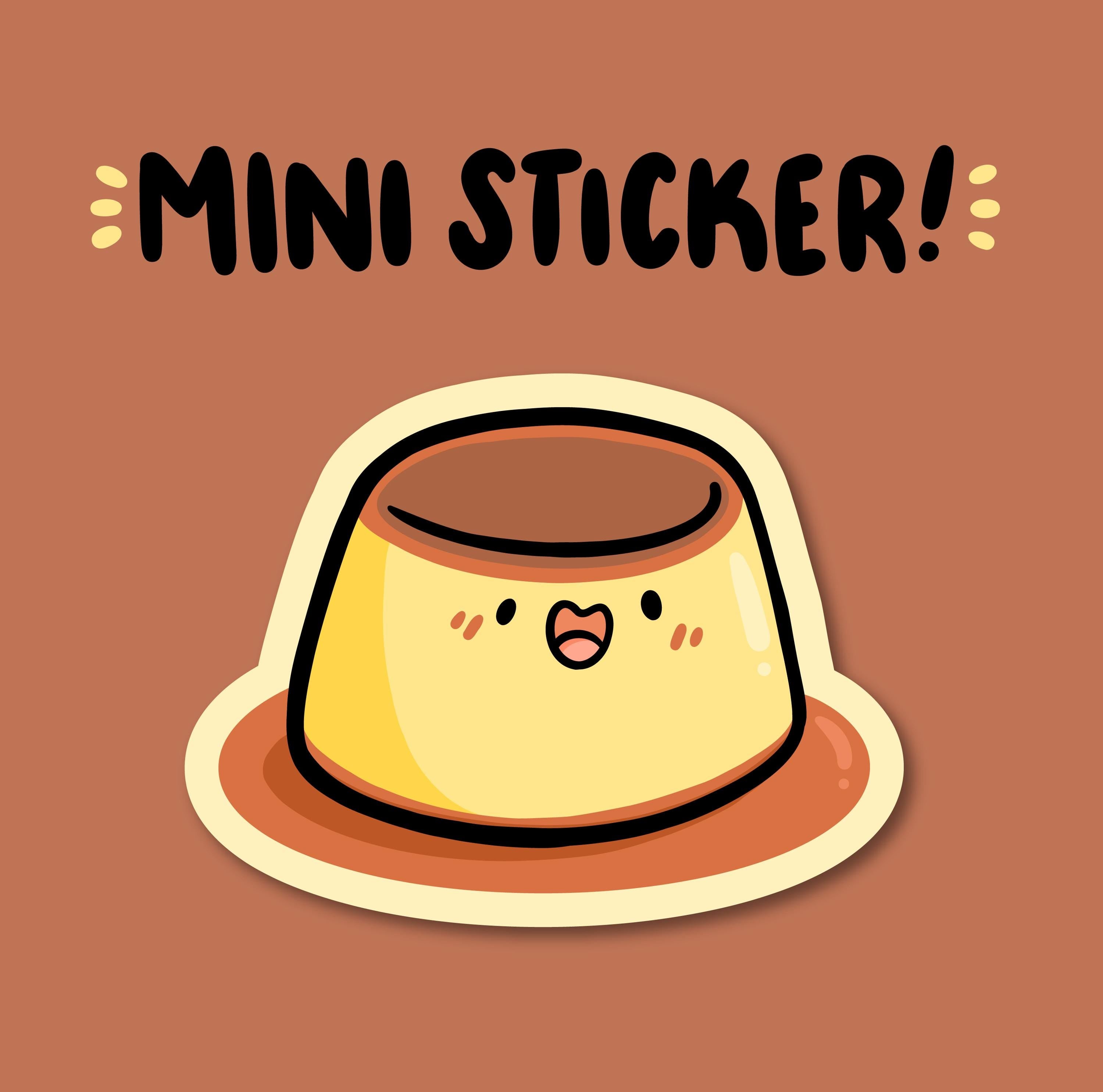 Purin Mini Sticker