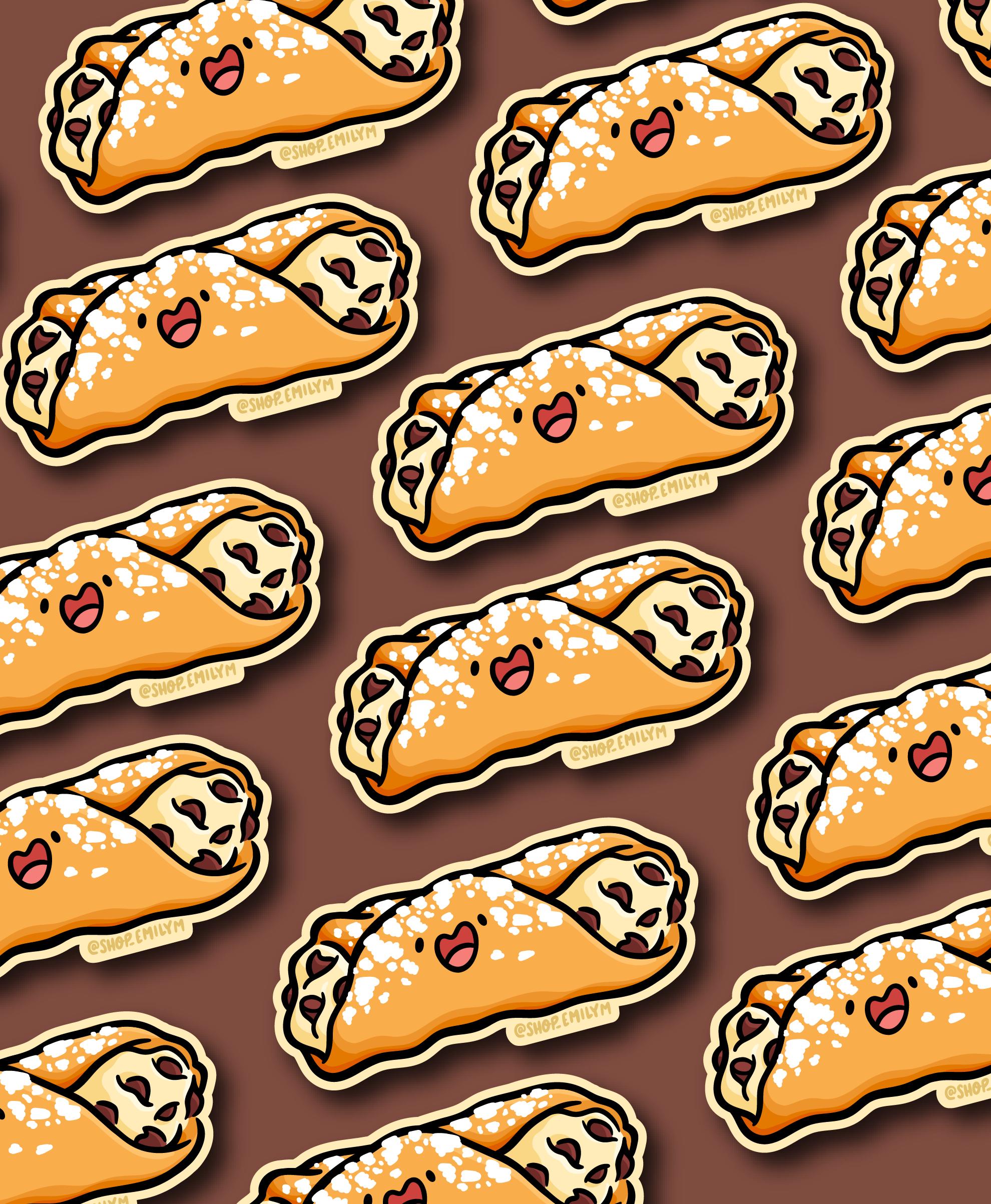 Cannoli Sticker