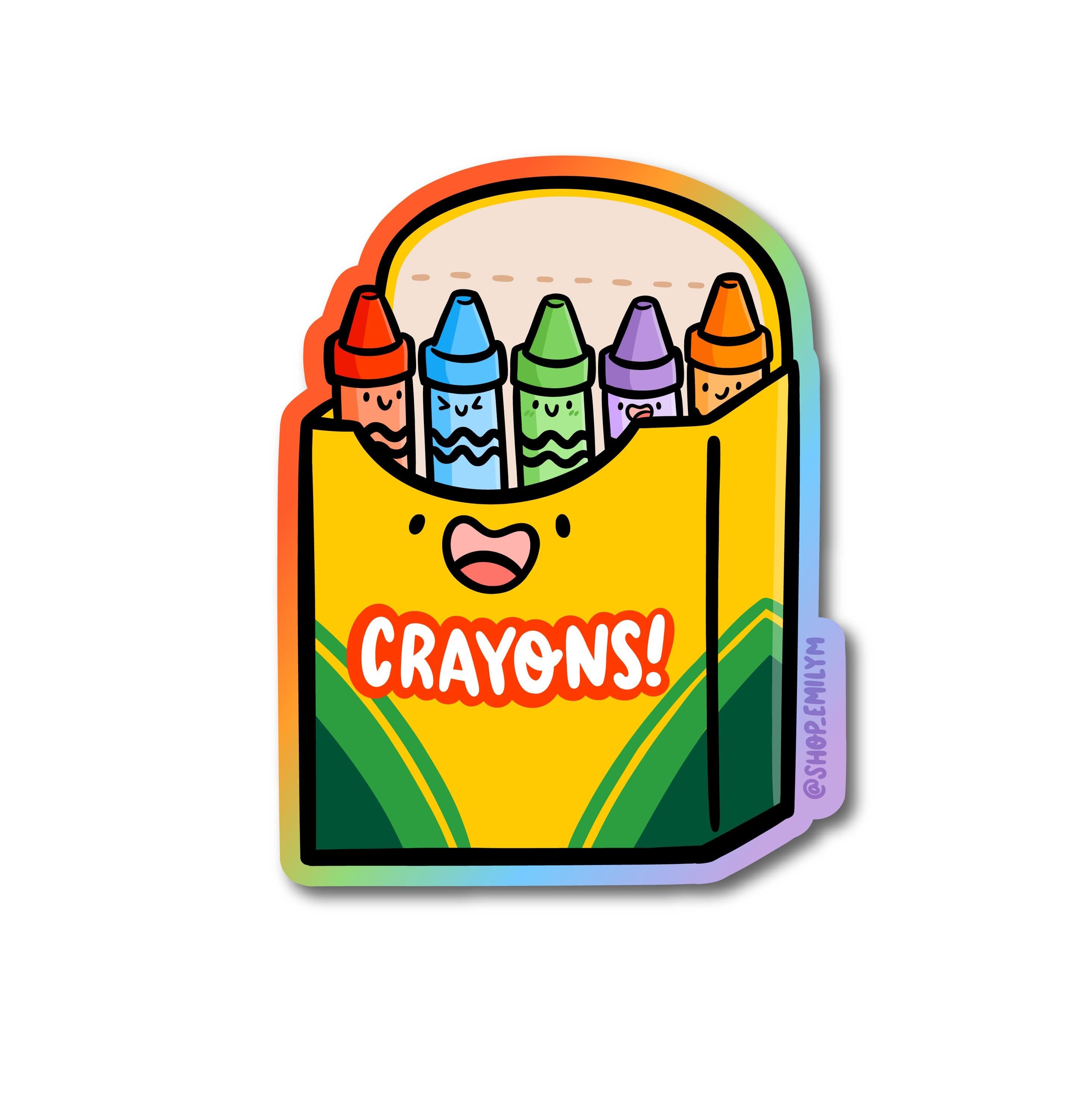 Crayons Sticker