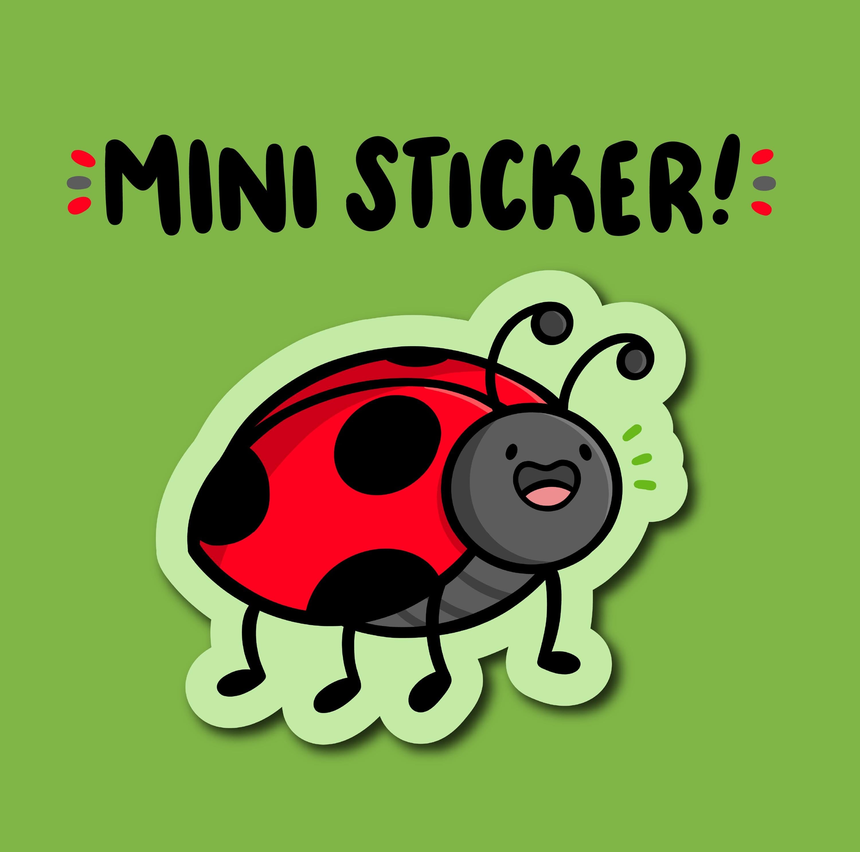 Ladybug Mini Sticker