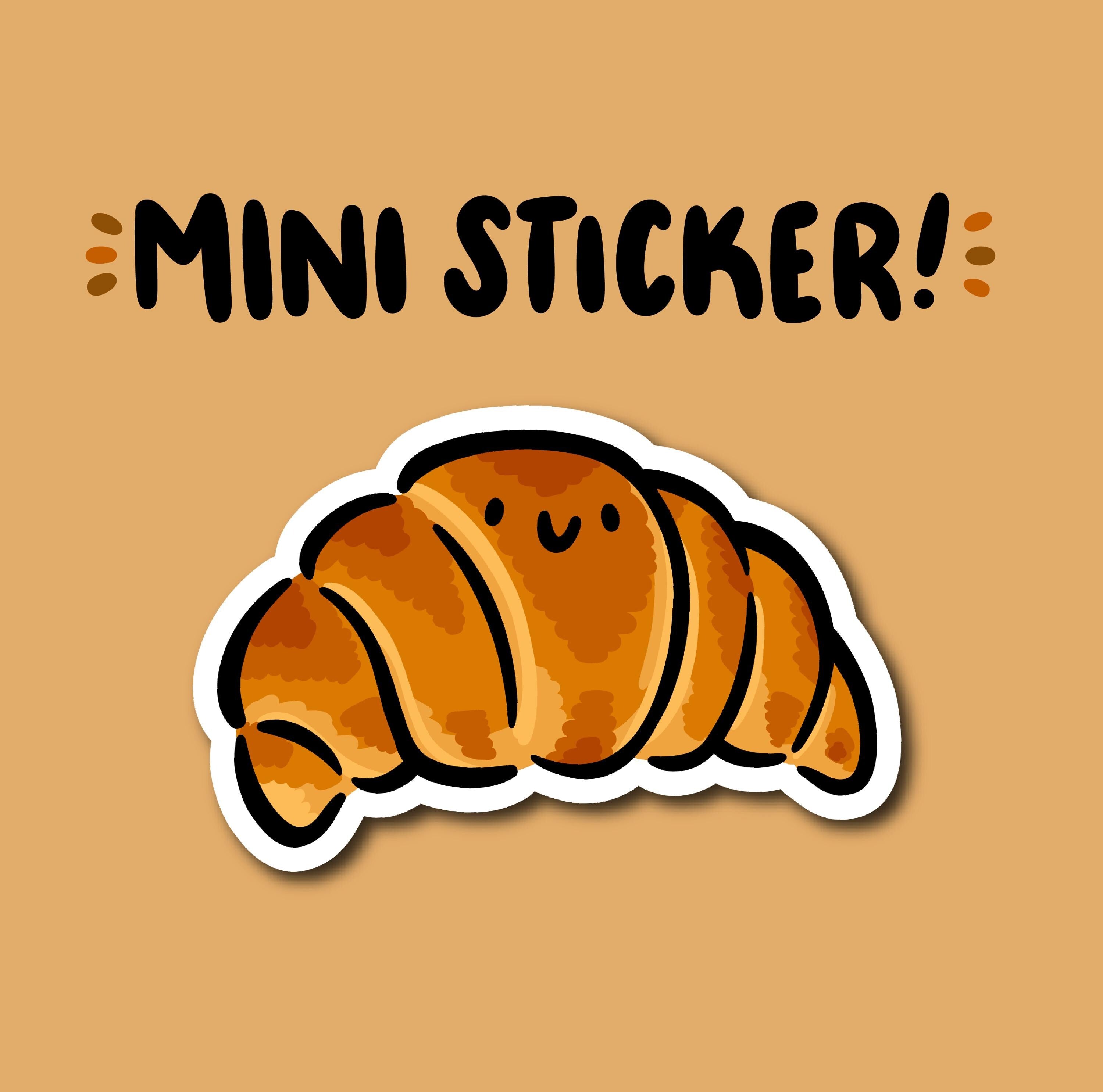 Croissant Mini Sticker