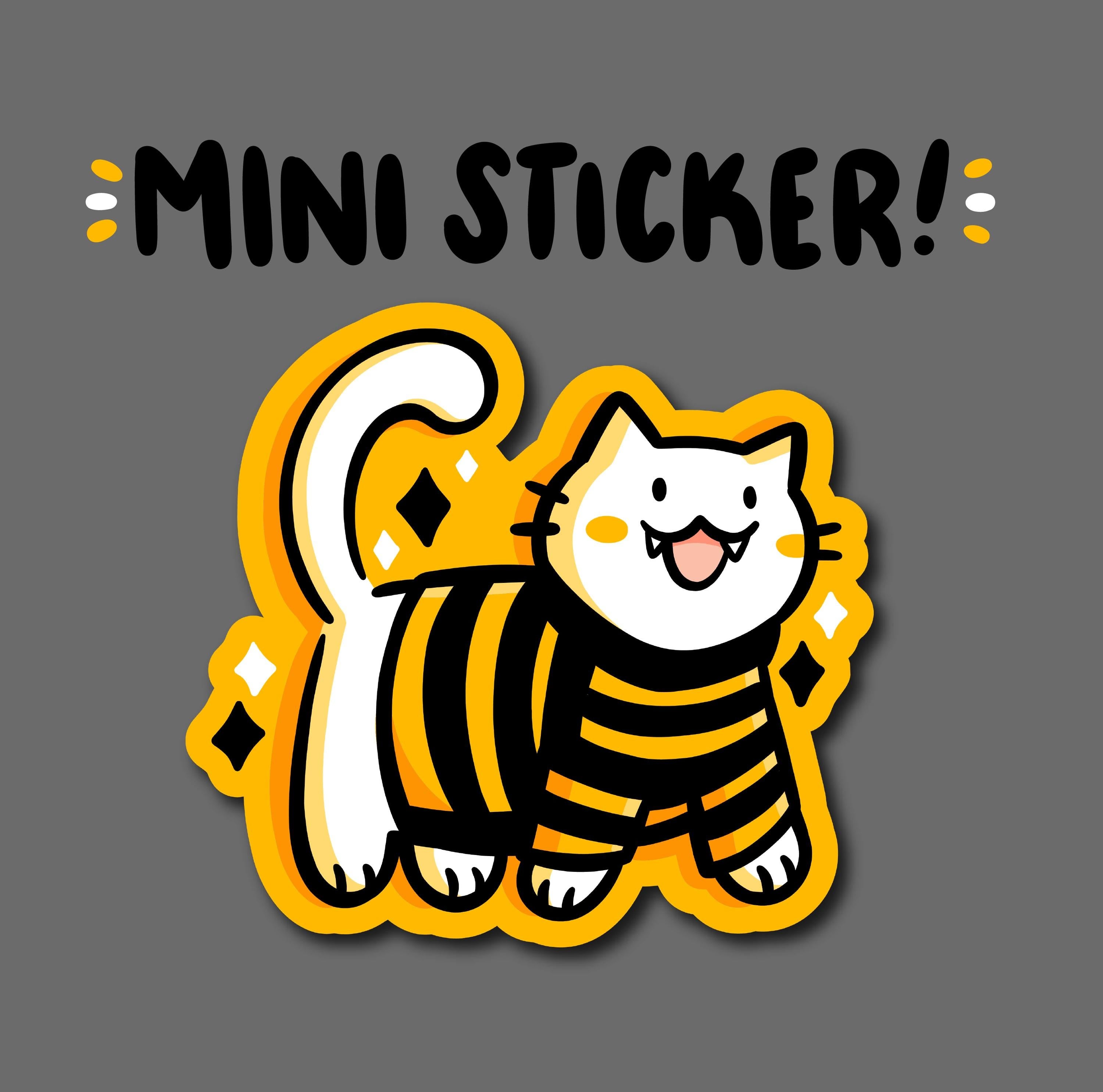Yinzer Kitty Mini Sticker