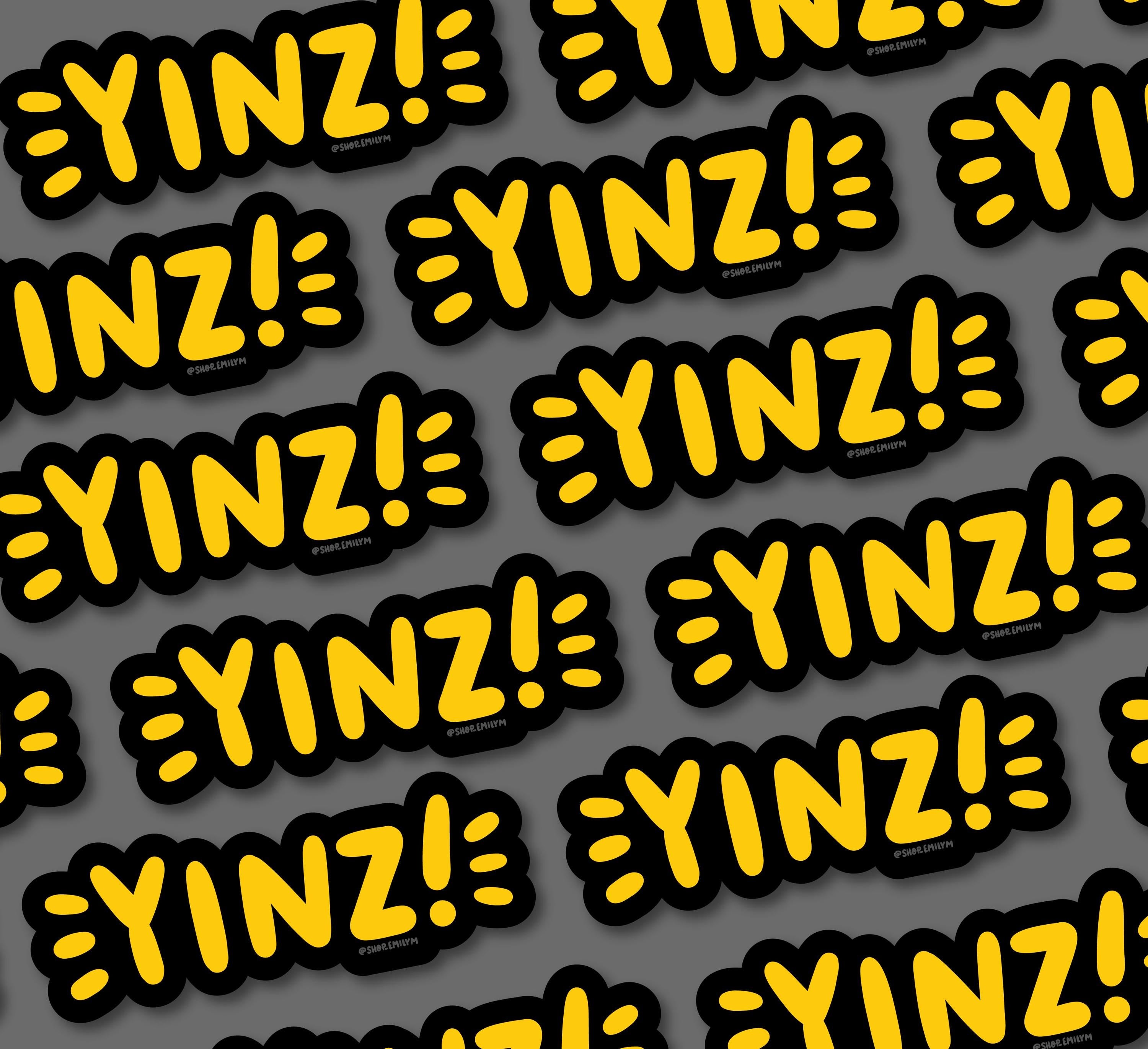 Yinz Magnet (Black)