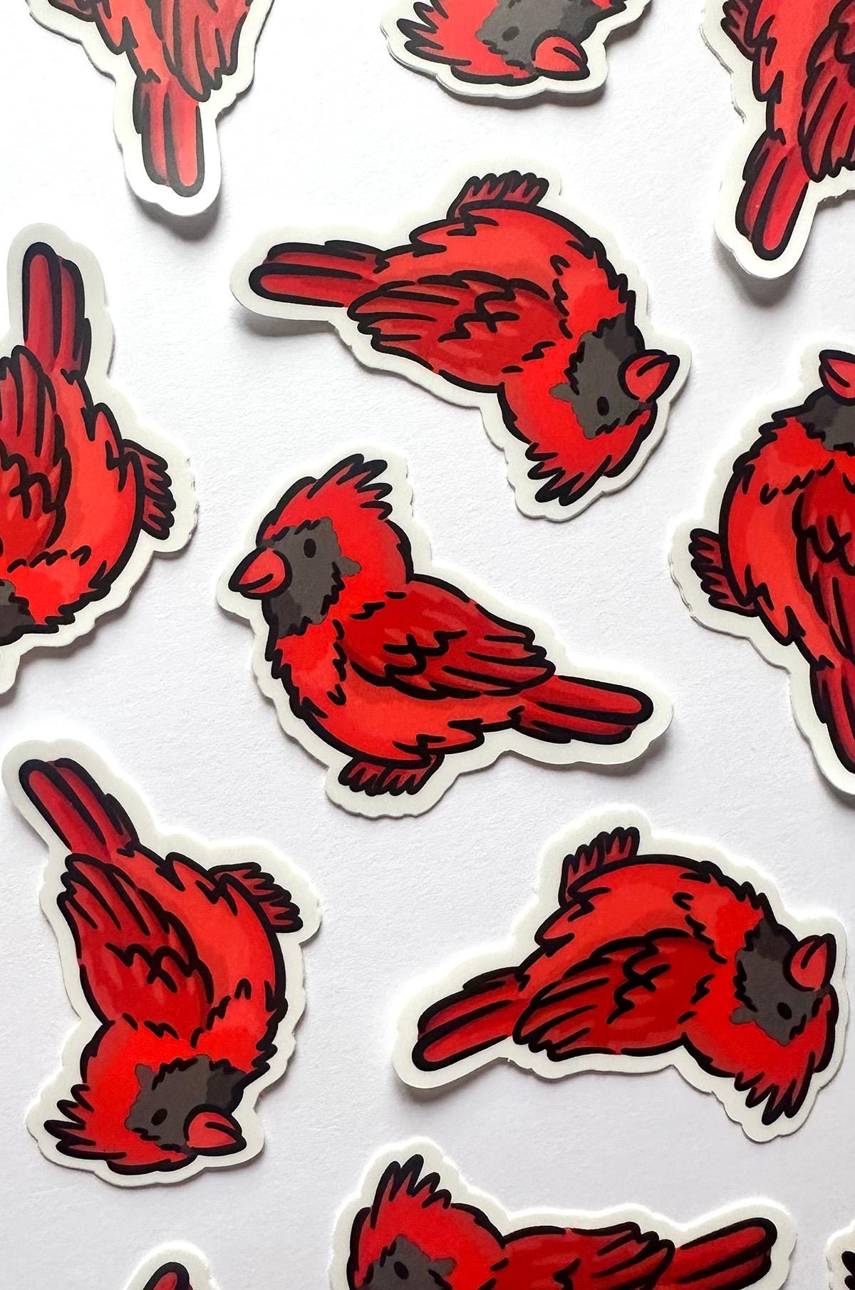 Cardinal Mini Sticker