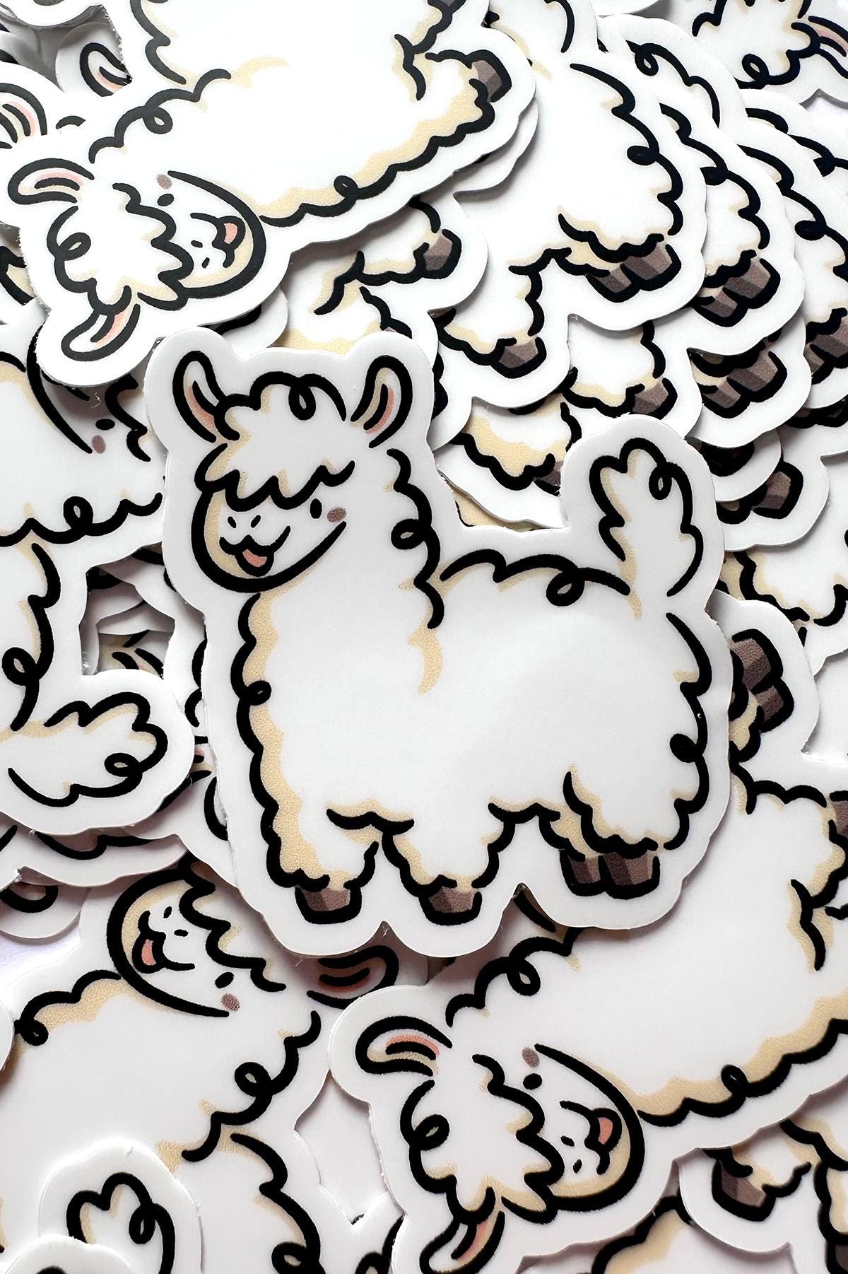 Llama Mini Sticker