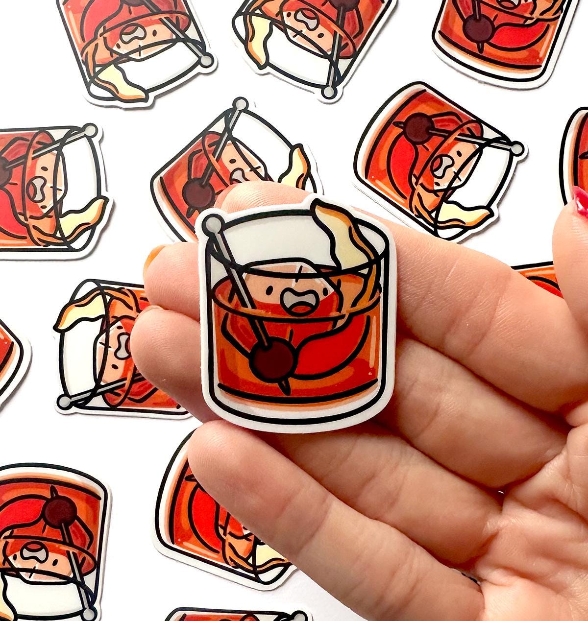 Old Fashioned Mini Sticker