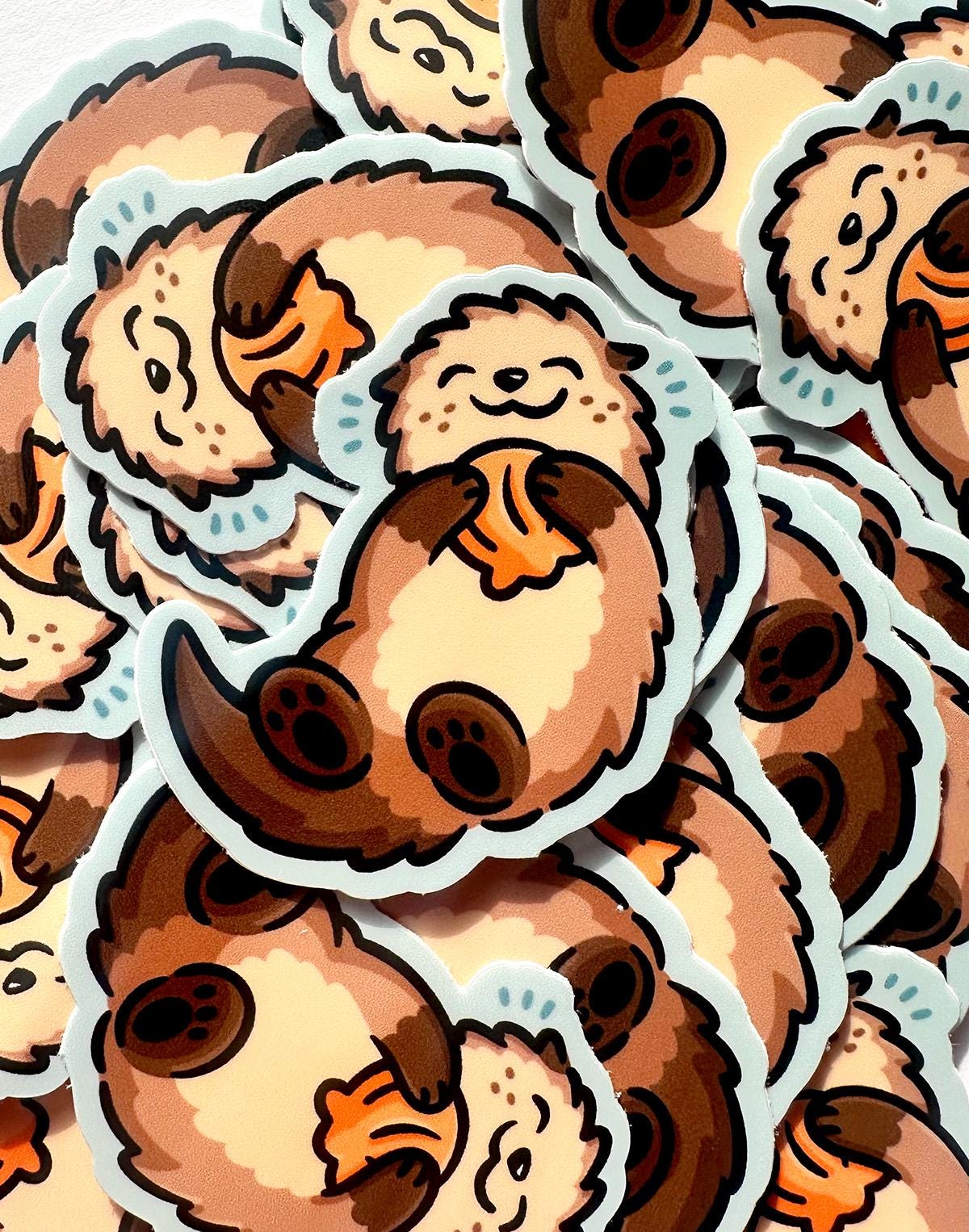 Sea Otter Mini Sticker
