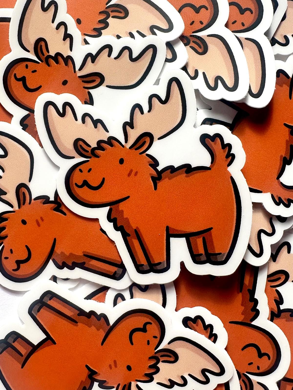 Moose Mini Sticker